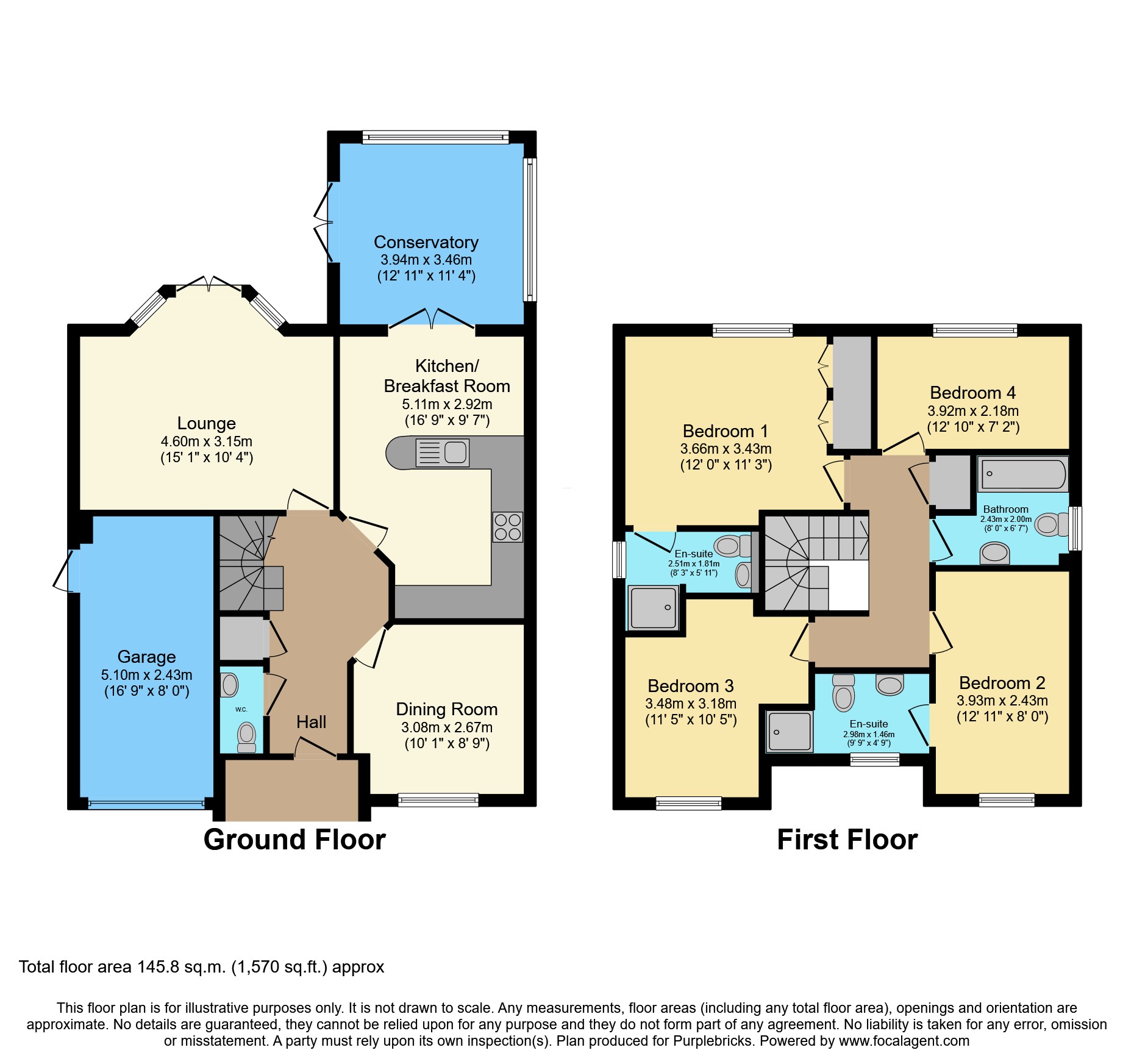 9, Marlcroft Drive, Liverpool floorplan