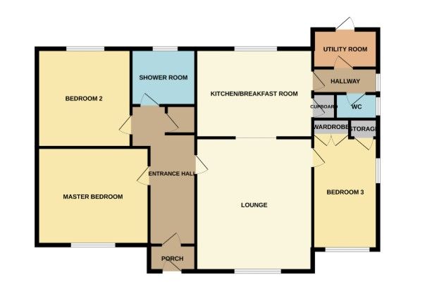 46, Mansell Close, Spalding floorplan