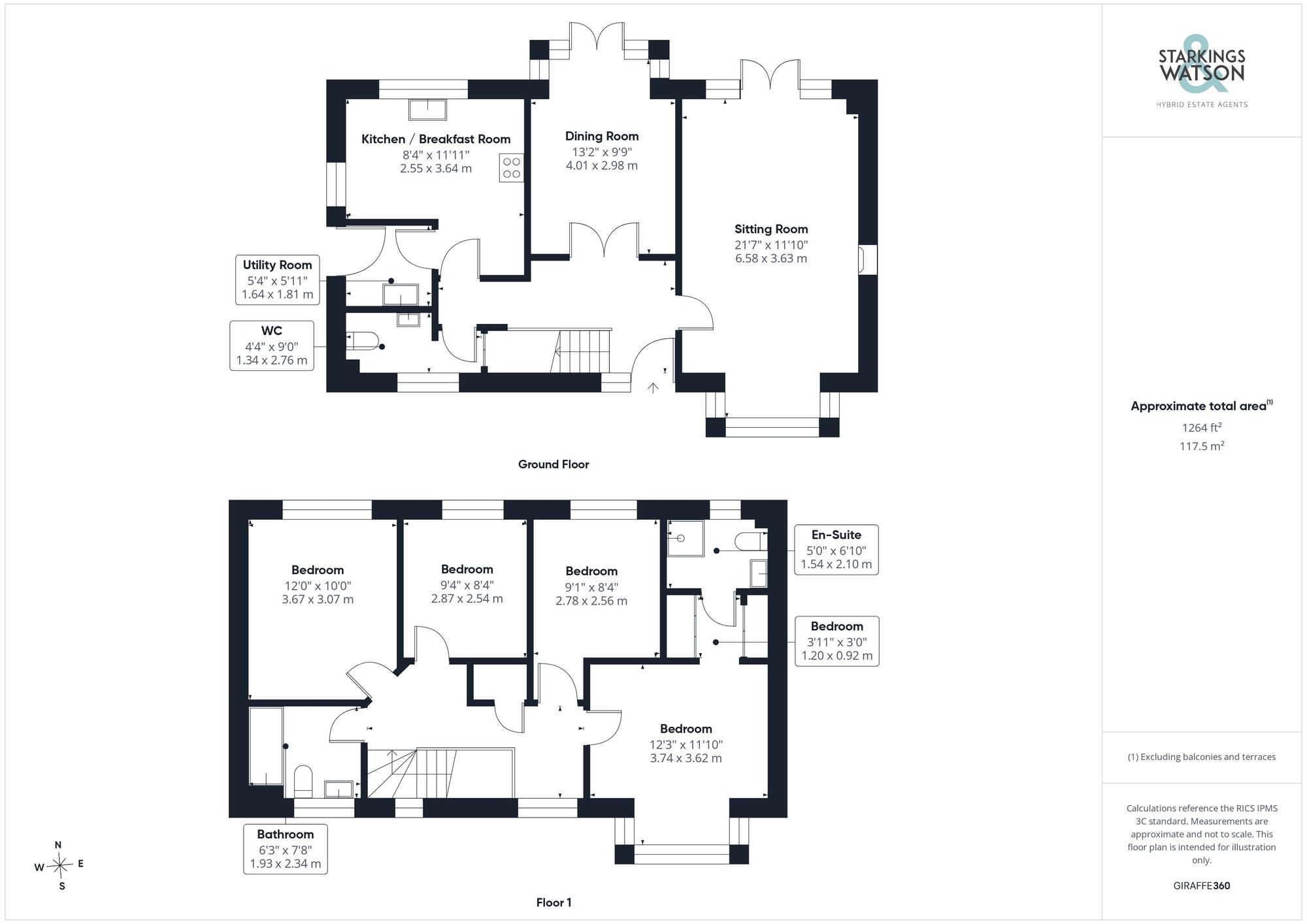 14 Cleves Way, Norwich floorplan
