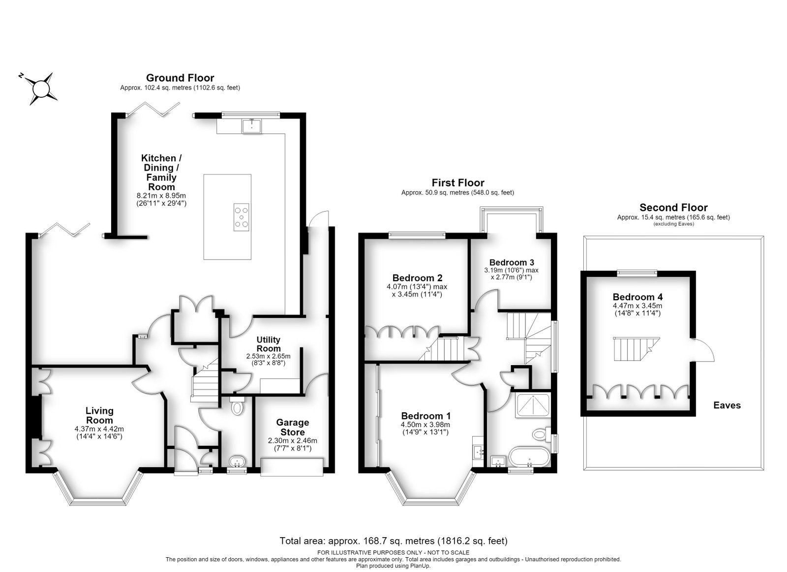 18, Reddings Avenue, Bushey floorplan