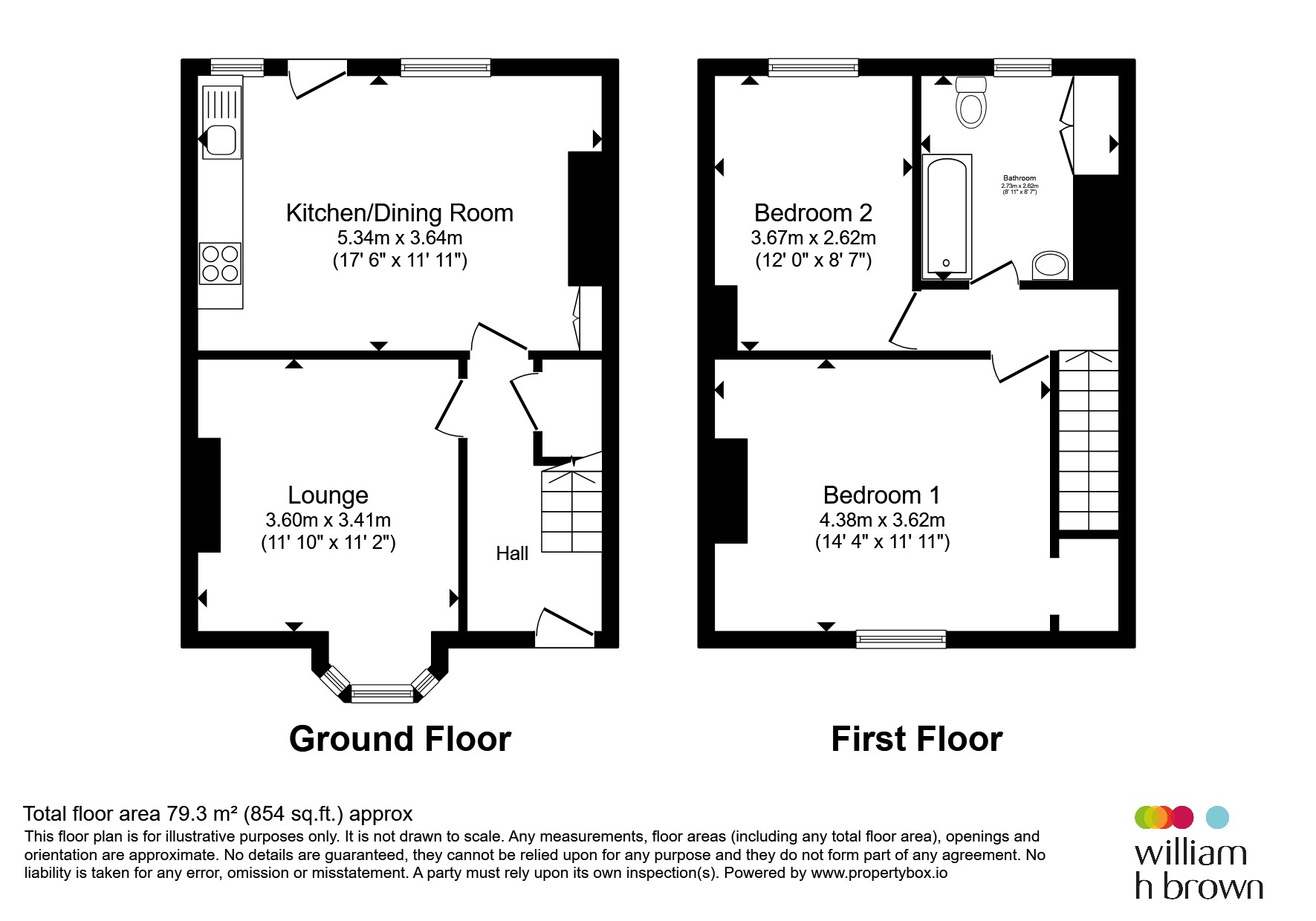 11, Trafalgar Street, Doncaster floorplan