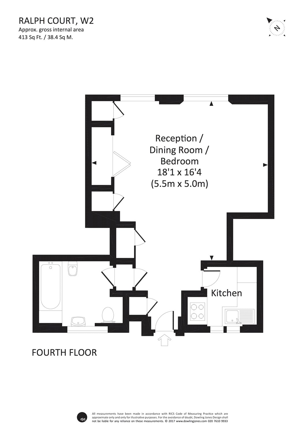 1 Bedrooms Flat to rent in Queensway, Bayswater W2