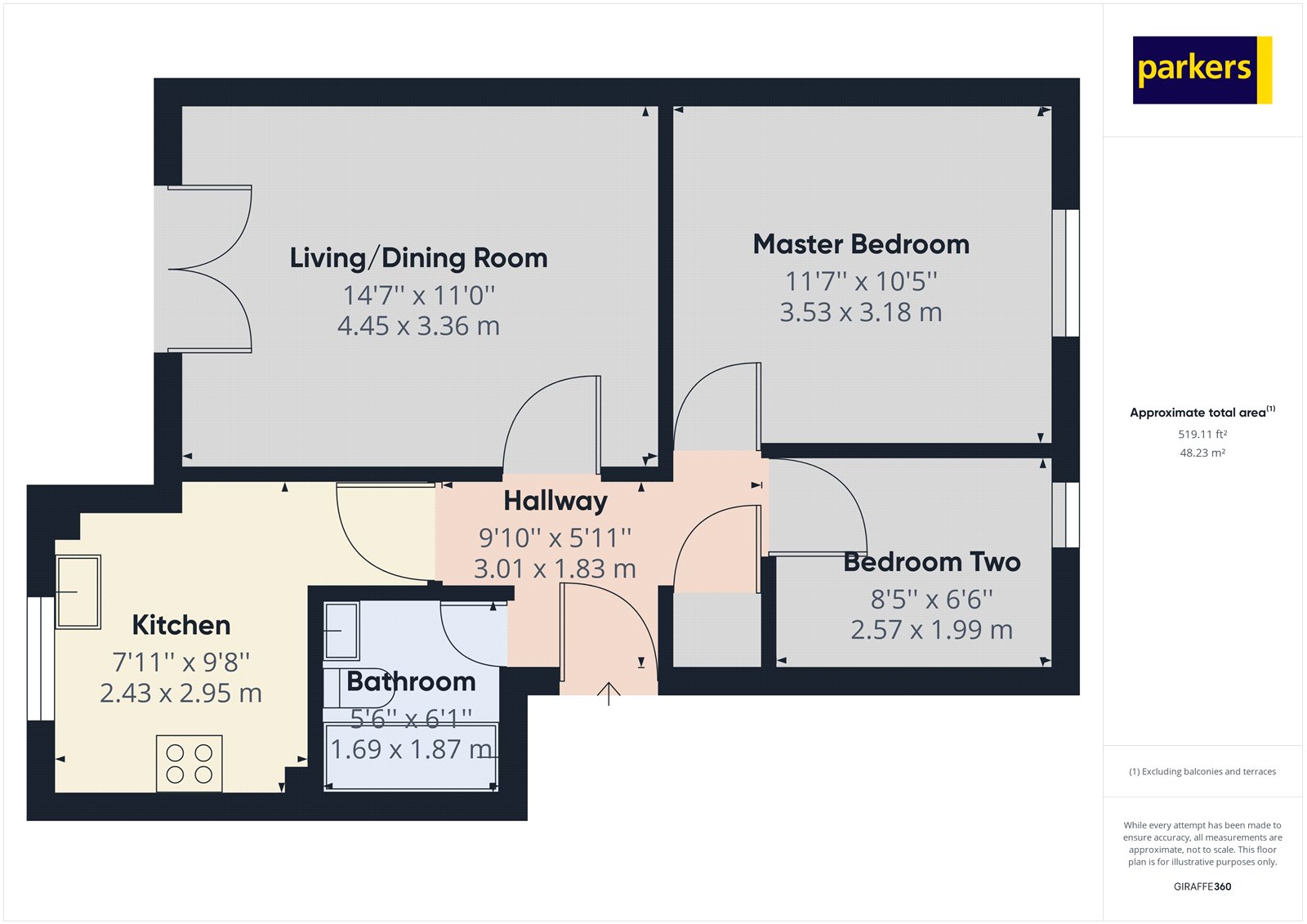MARKETING CARD - 8,, Gould Close, Berkshire floorplan