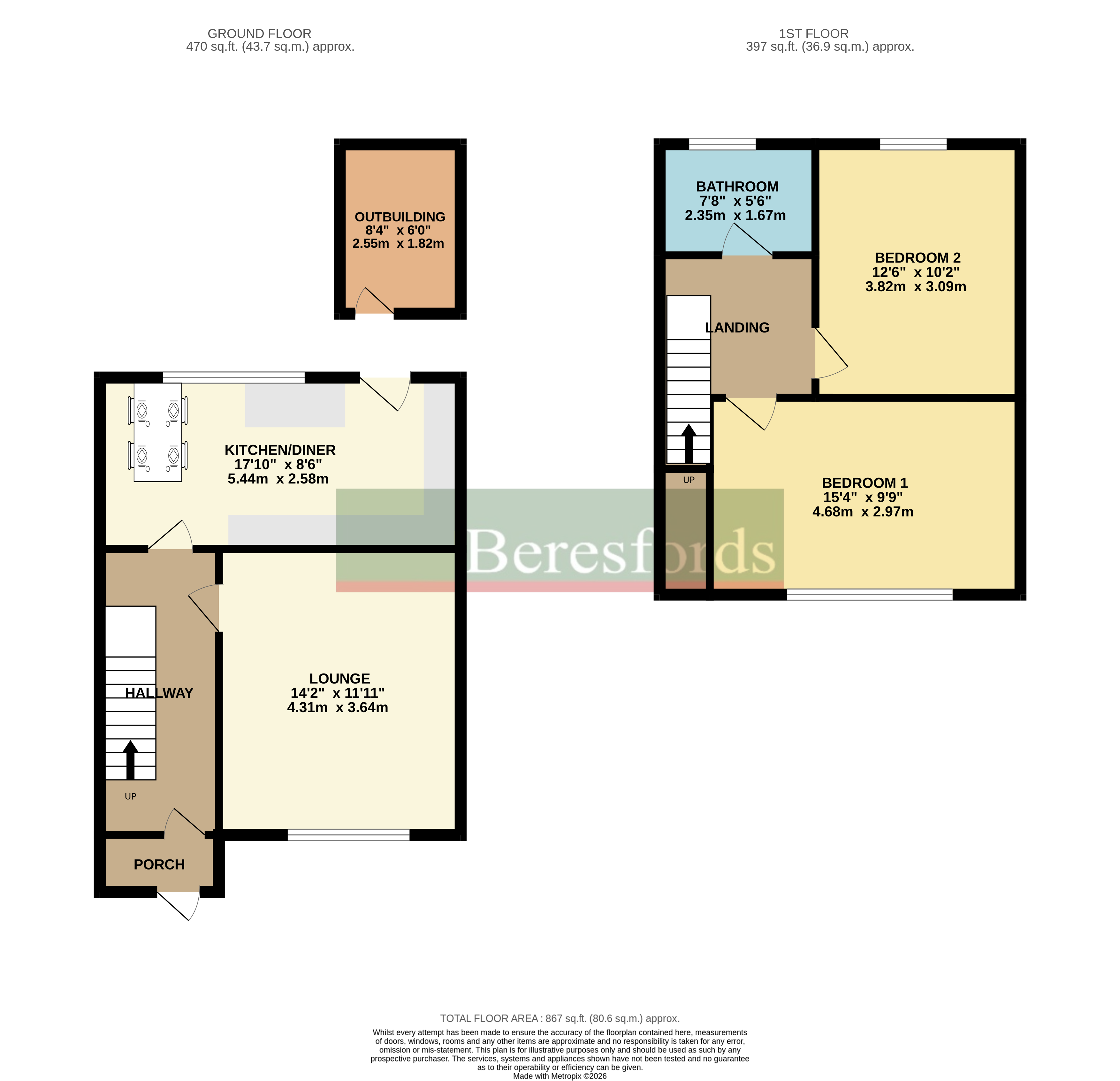 34, Thames Avenue, Essex floorplan