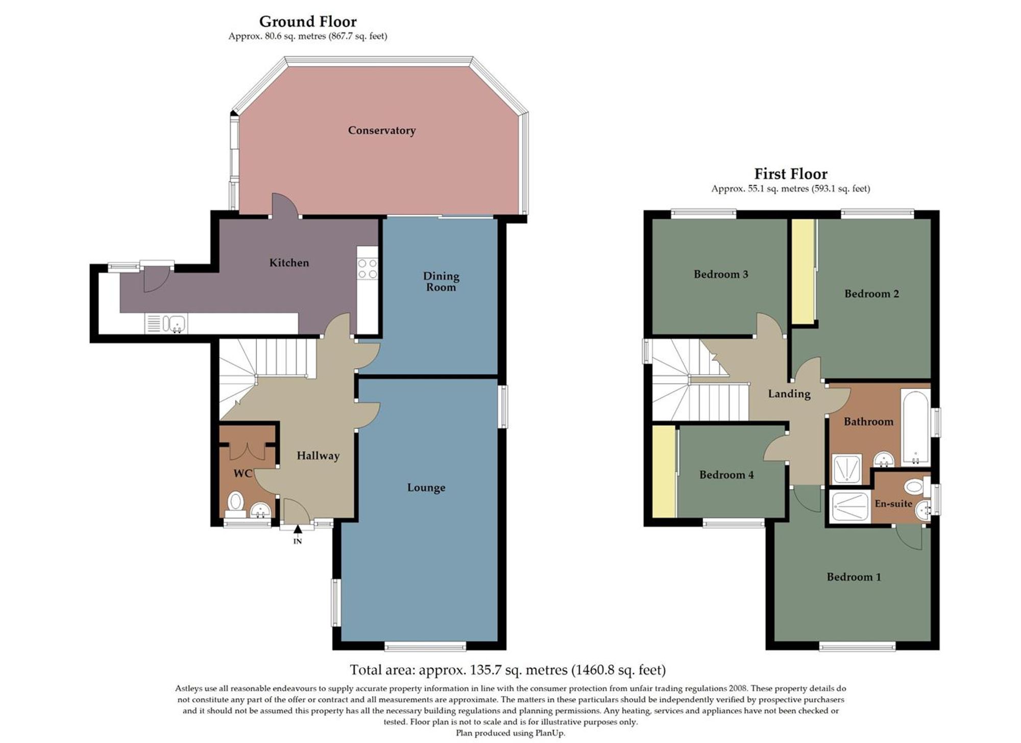 2 Glengower Close, Swansea floorplan