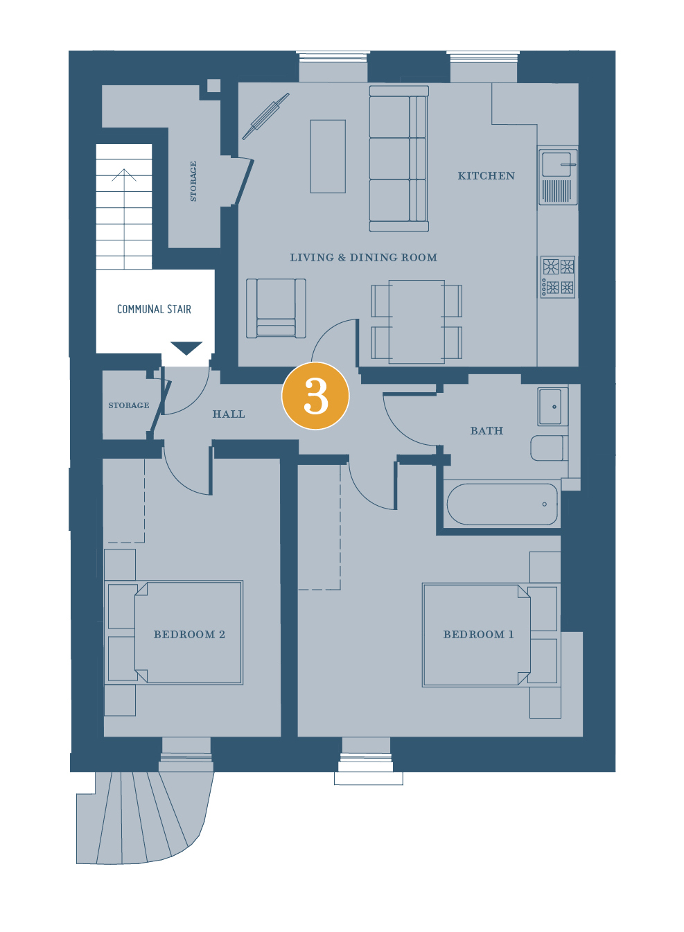 2 Bedrooms Flat for sale in Harlow Road, High Wycombe HP11
