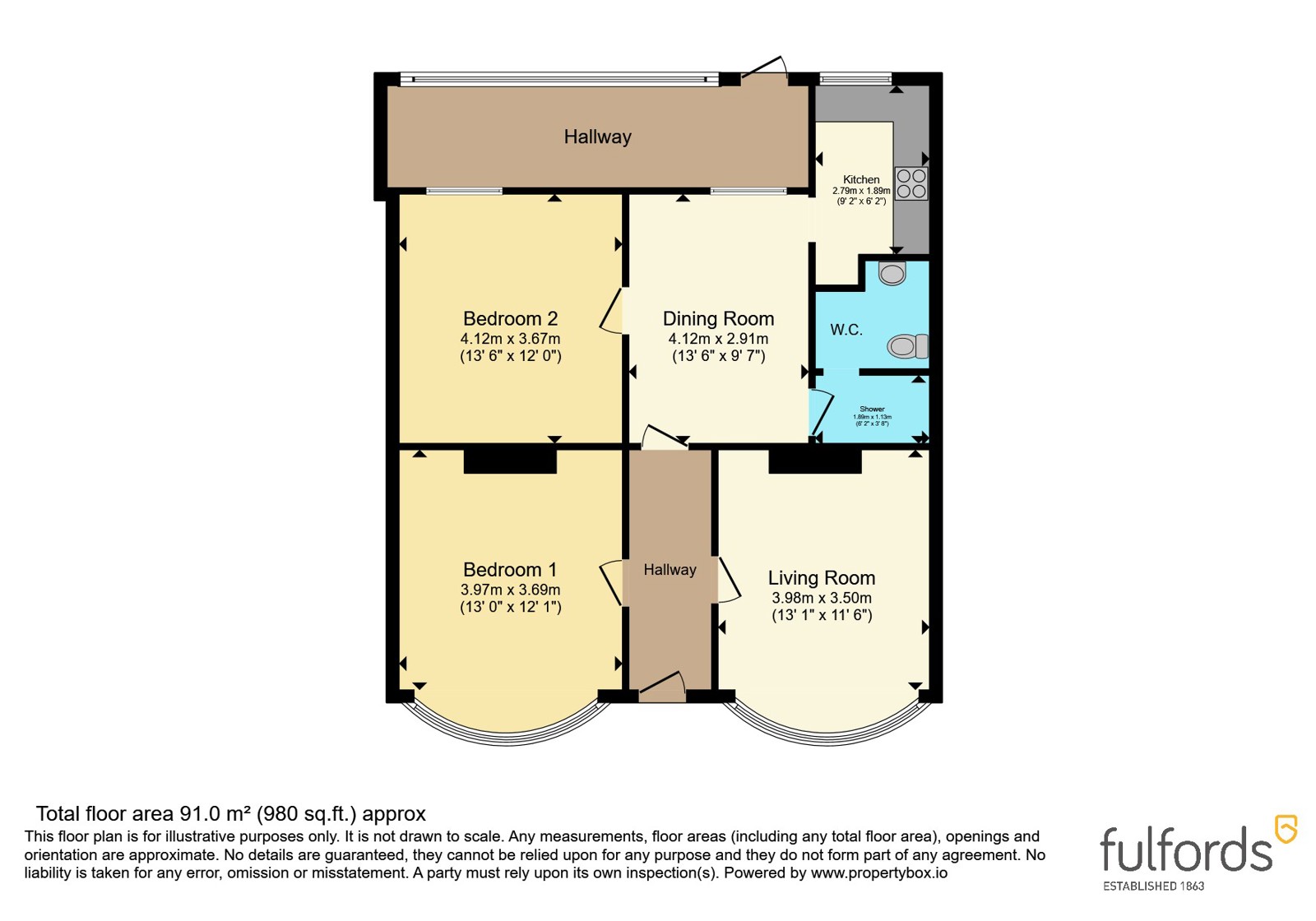 27, Poole Park Road, Plymouth floorplan