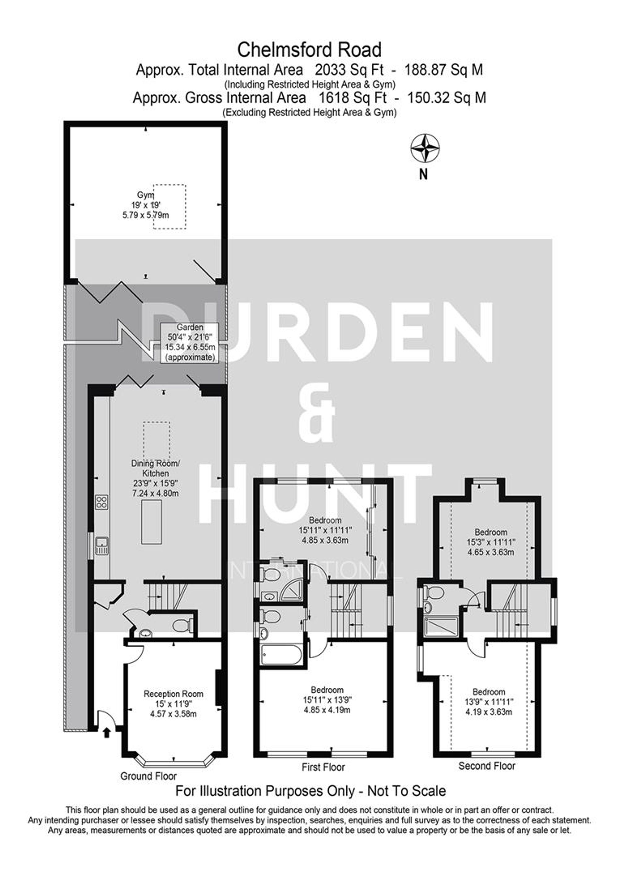 22 Chelmsford Road, London floorplan