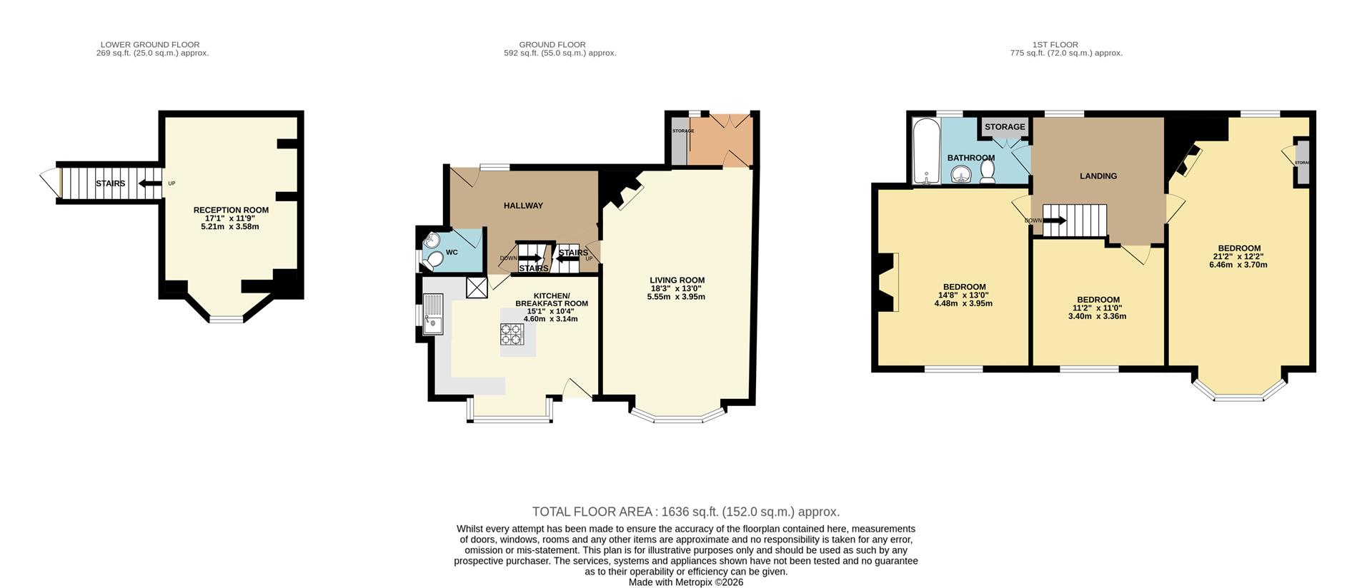 18, Southover High Street, Lewes floorplan