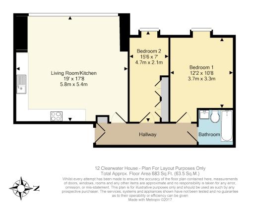 2 Bedrooms Flat for sale in Clearwater House, Bell Farm Lane, Uckfield TN22