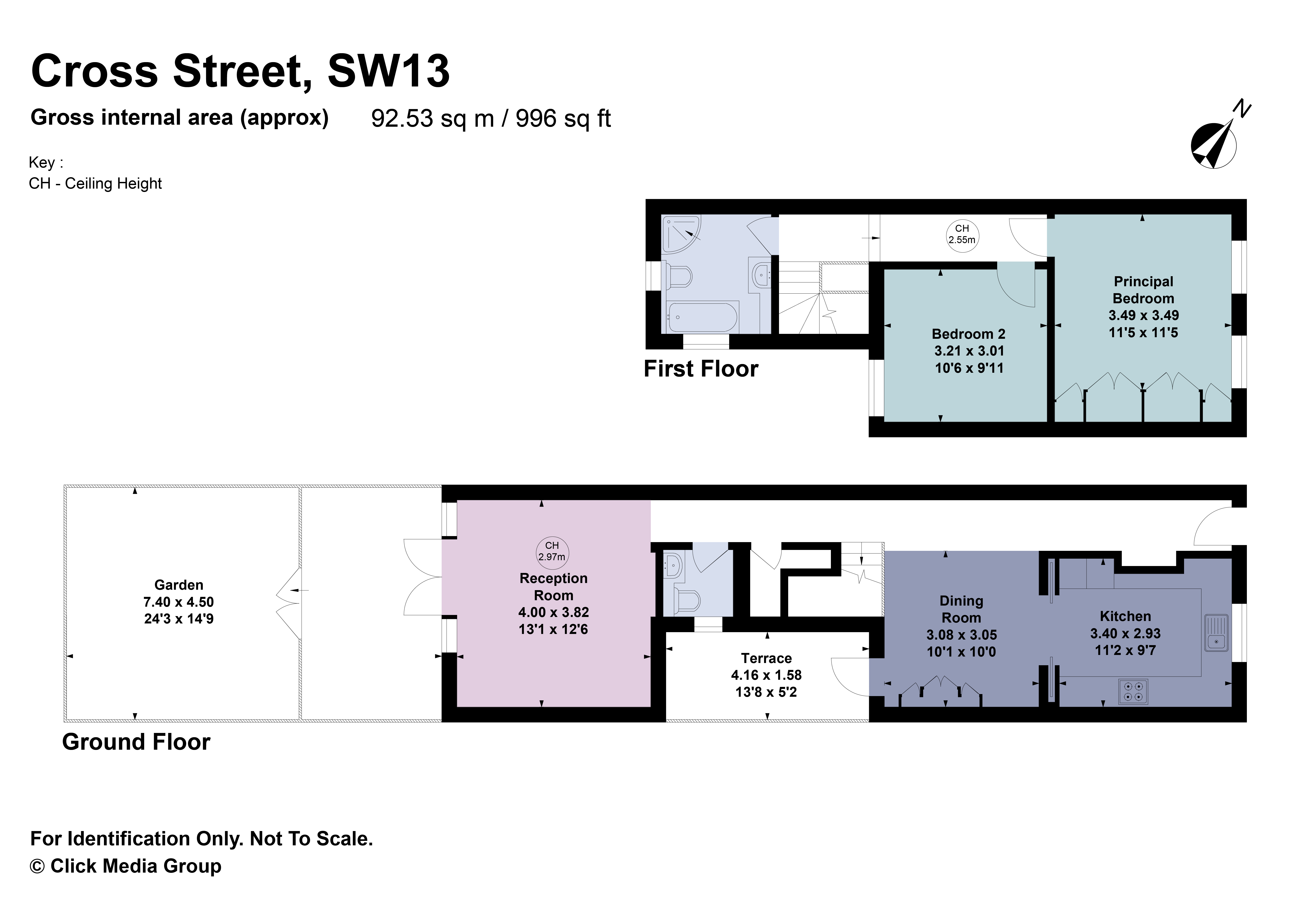 Cross Street, London floorplan