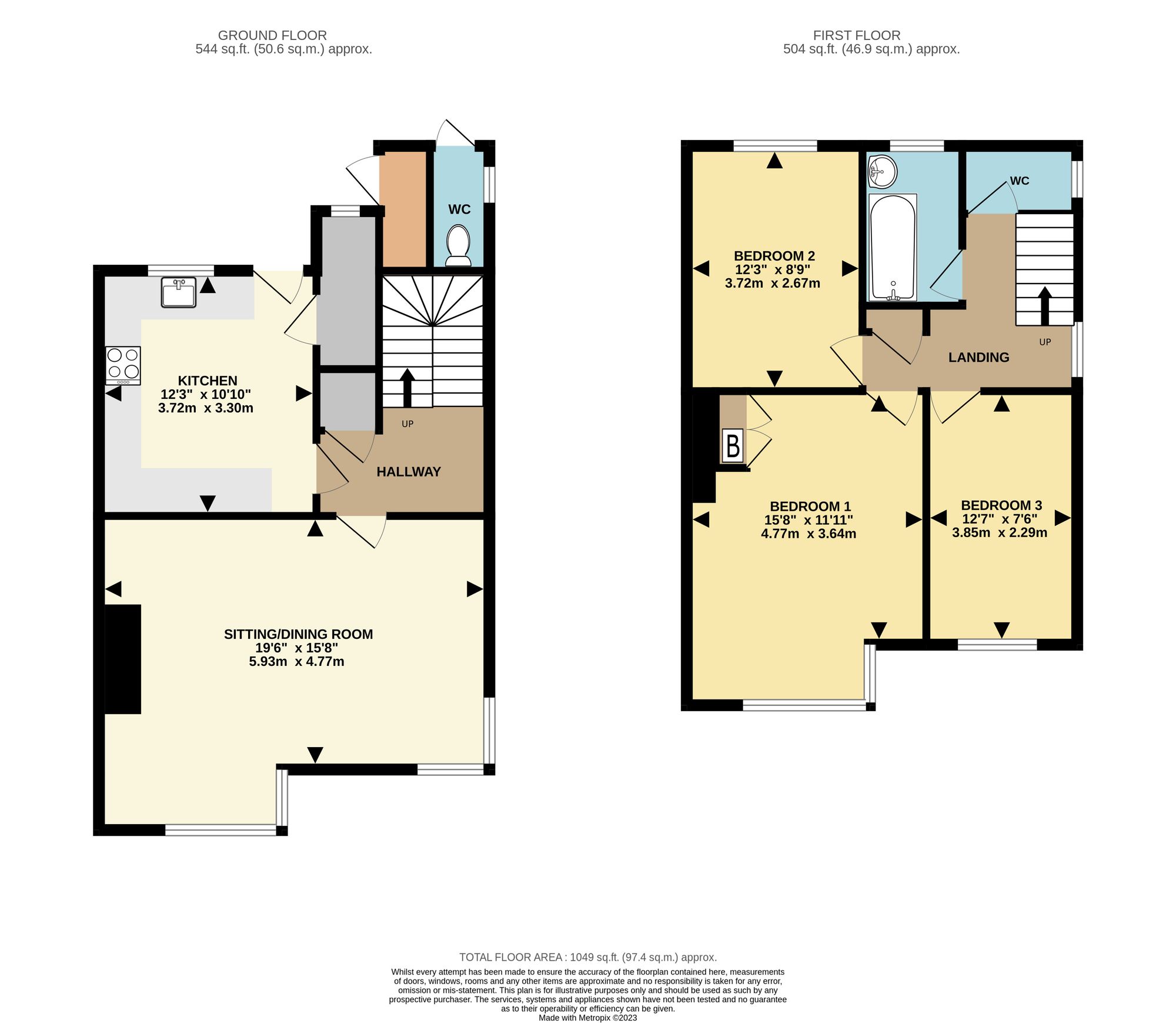 Moor Lane, Torquay TQ2, 3 bedroom semidetached house for sale