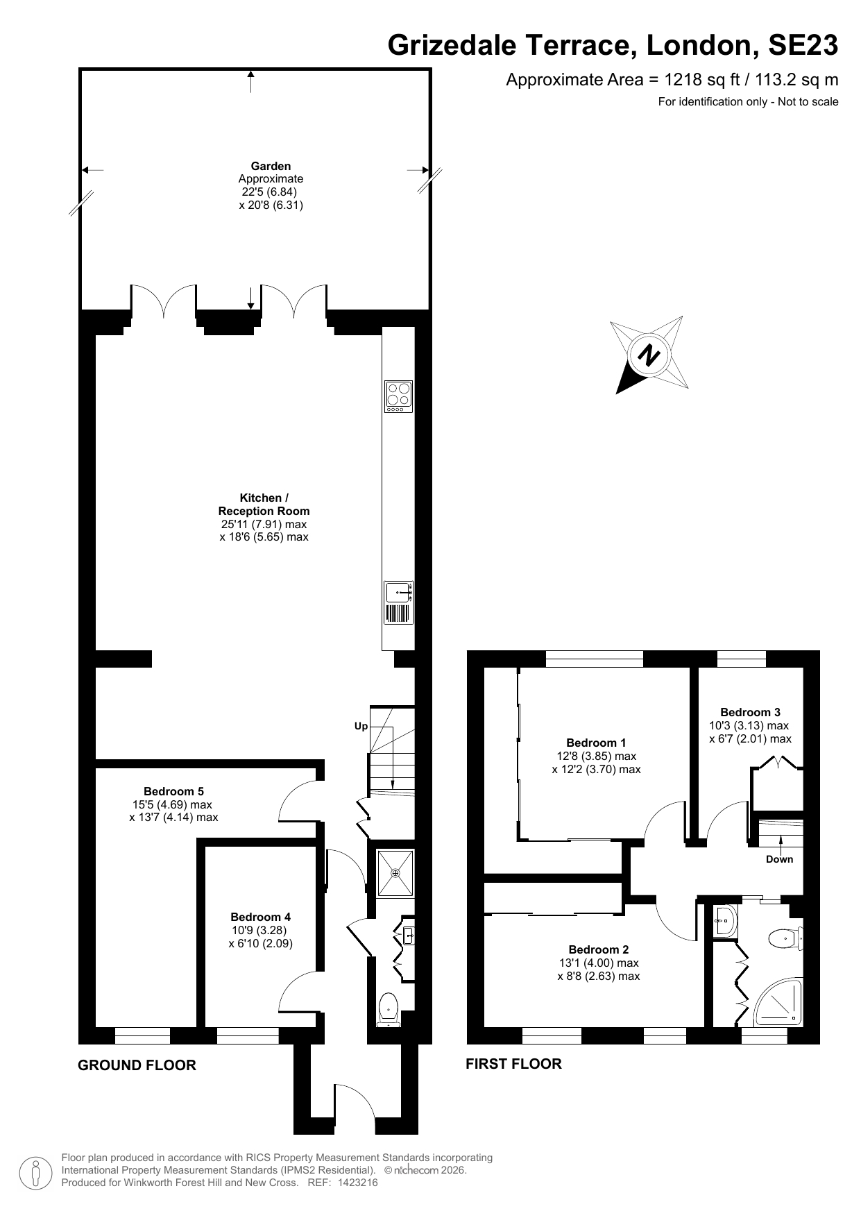 10, Grizedale Terrace, London floorplan