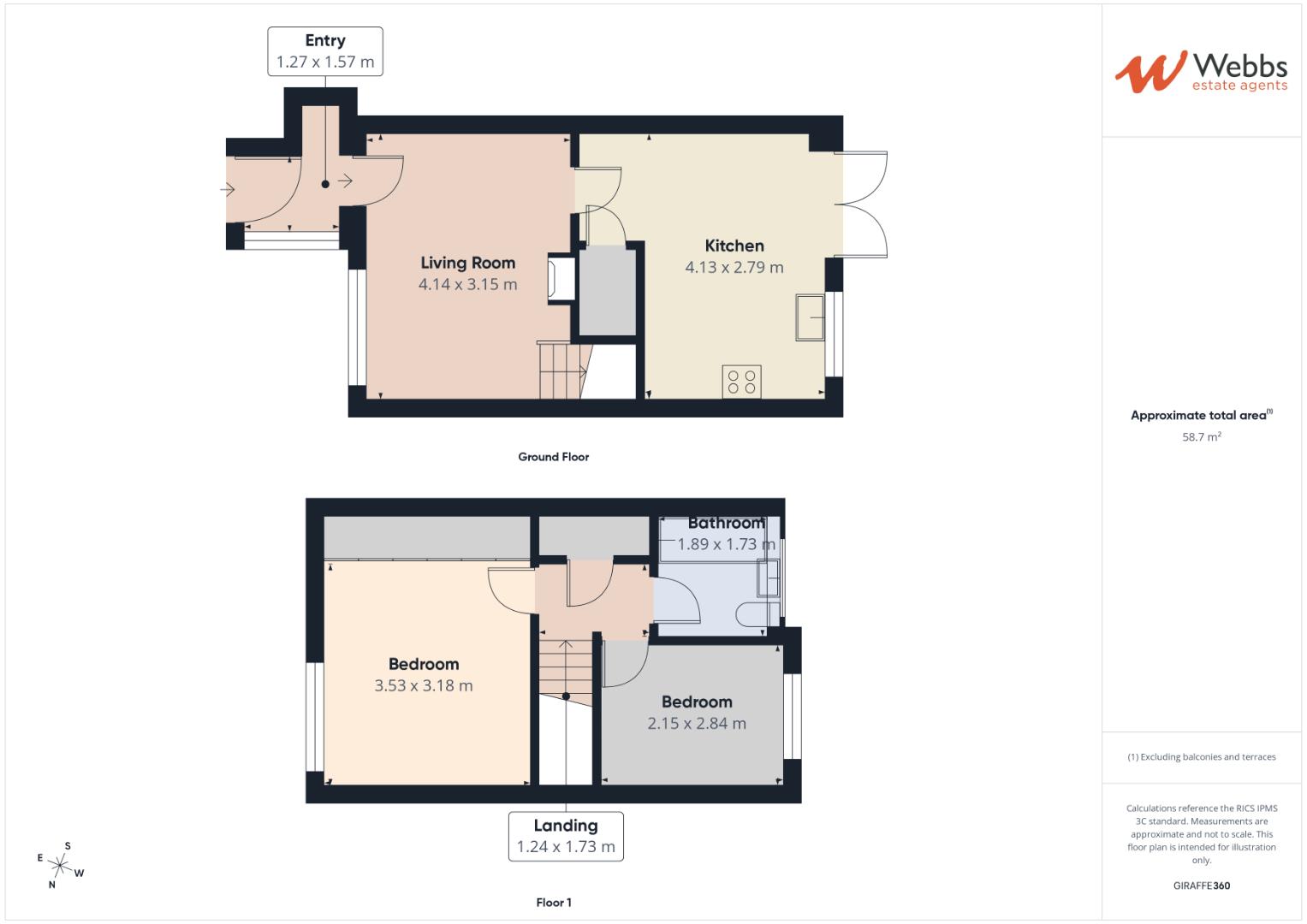 10, Enville Close, Bloxwich floorplan