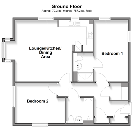Smedley Road, Faversham floorplan