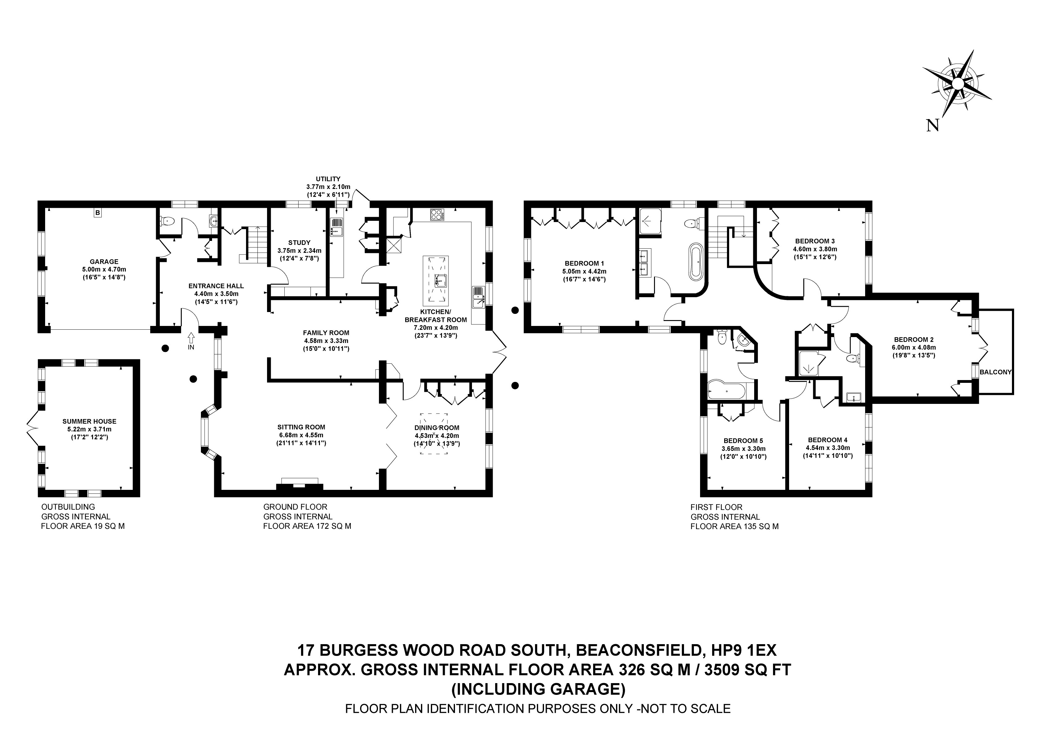 Argyll House, 17, Burgess Wood Road South, Buckinghamshire floorplan