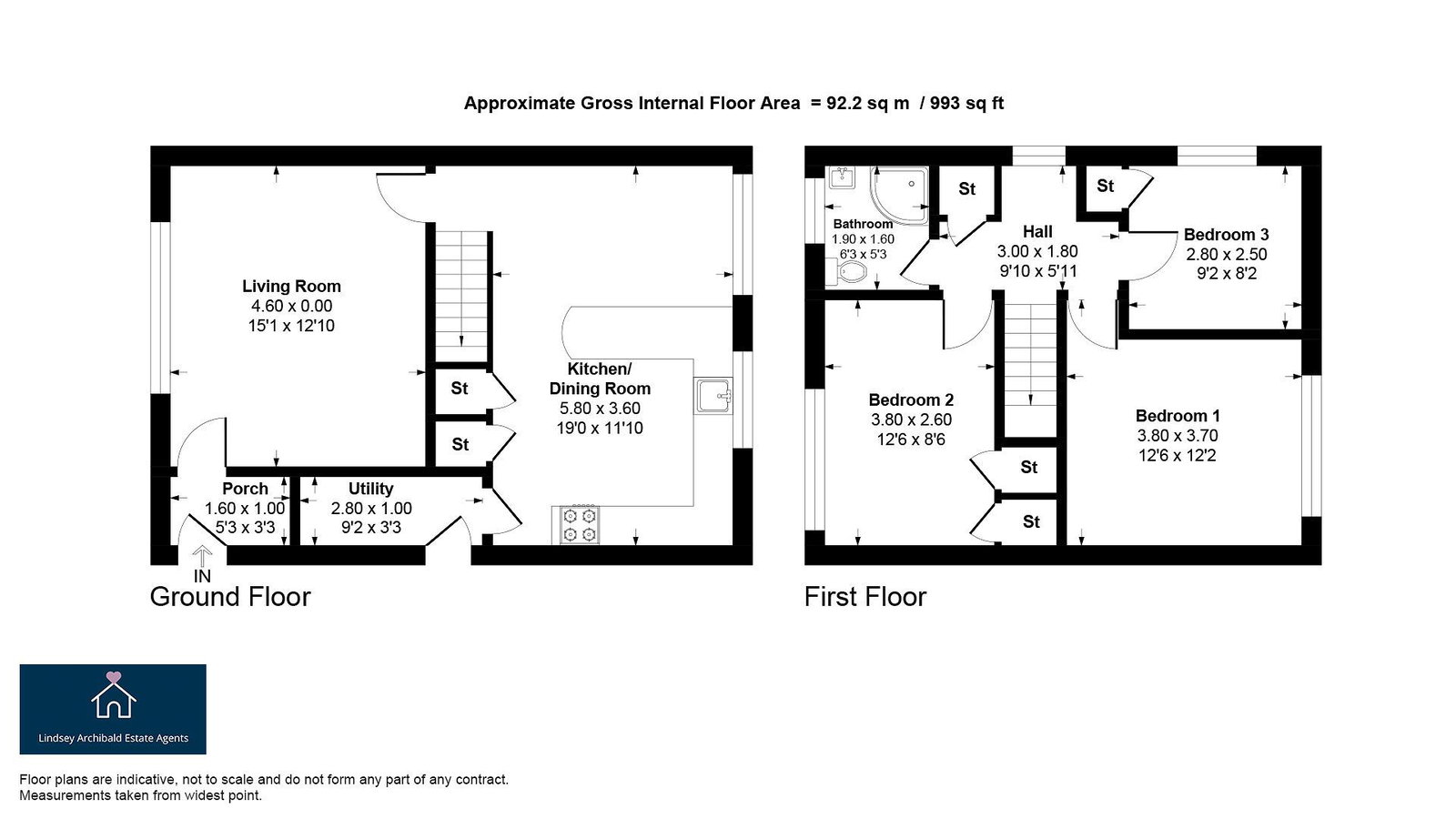 7, Berryhill Crescent, Grangemouth floorplan