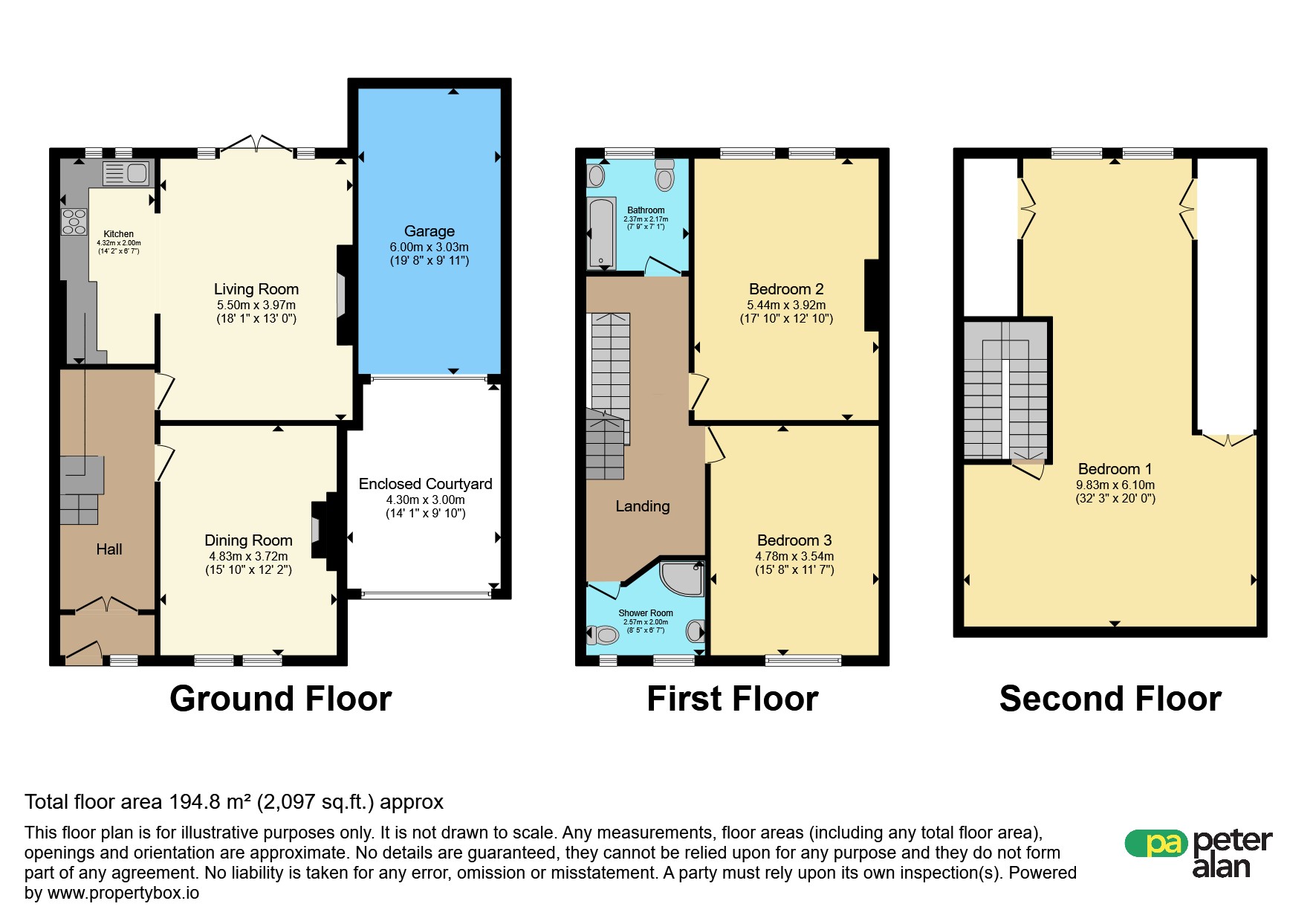 1, Chapel Street, Bargoed floorplan