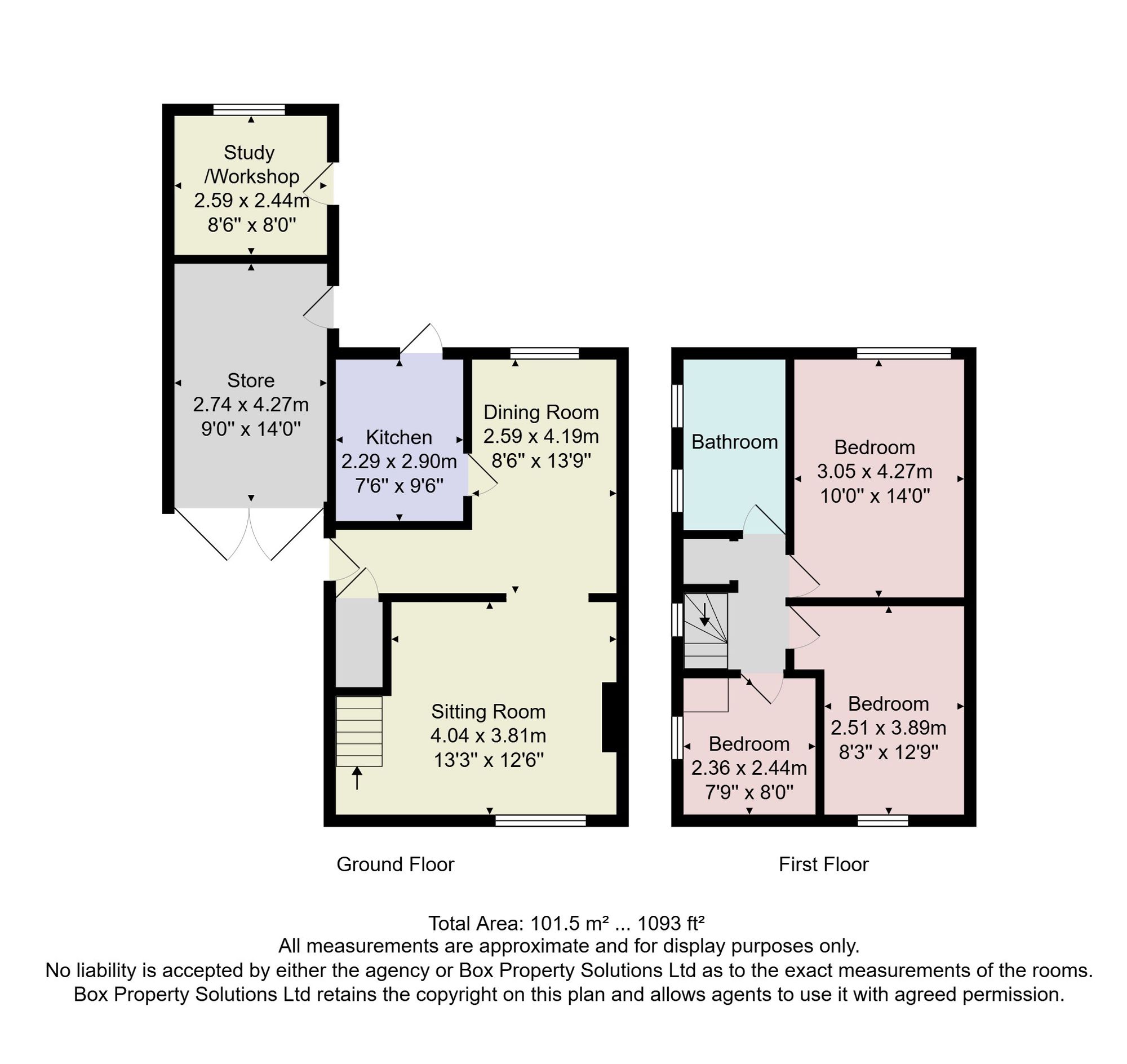 7 Park Grove, Knaresborough floorplan