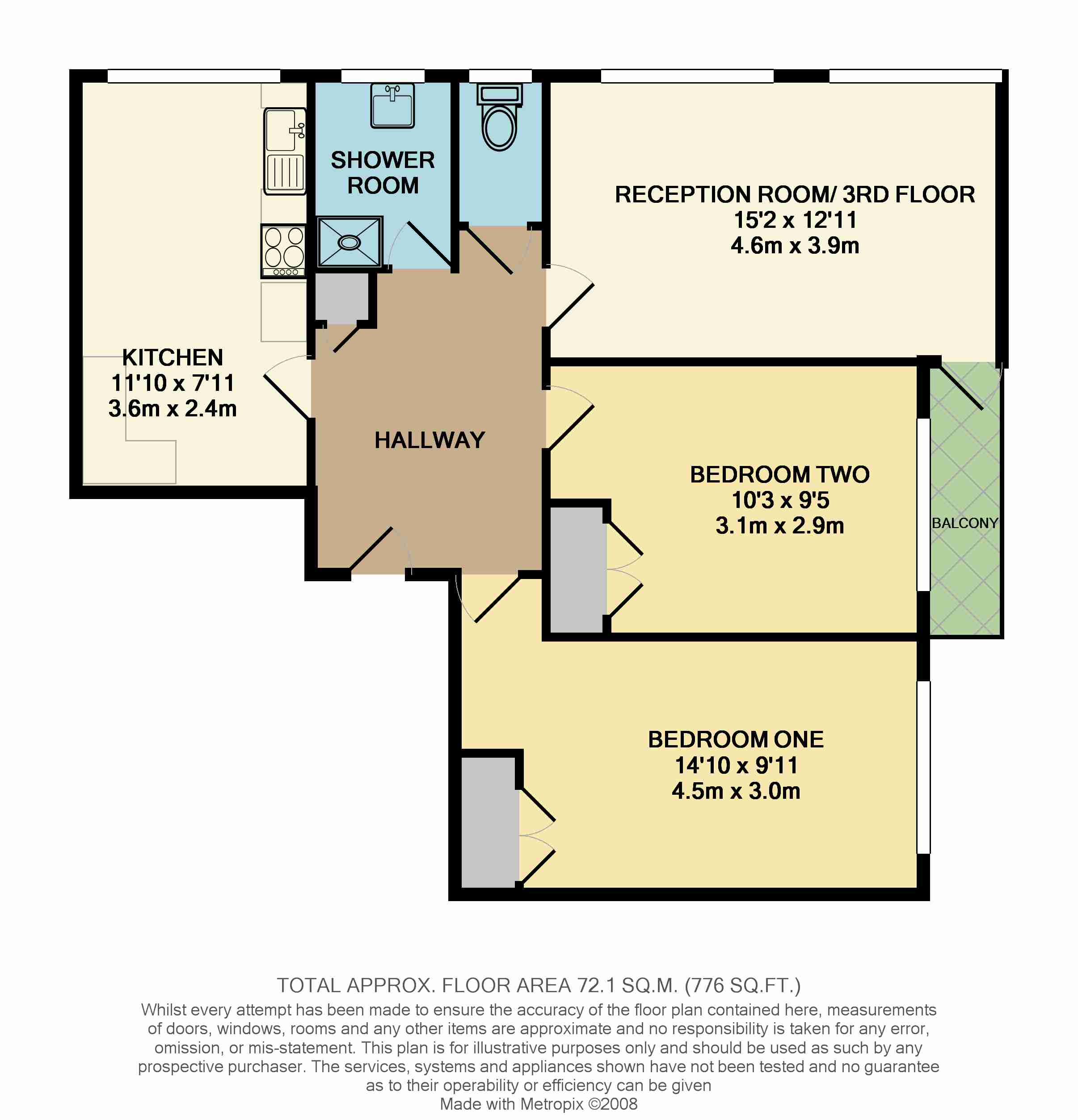 3 Bedrooms Flat to rent in Hampstead Road, Euston, London NW1