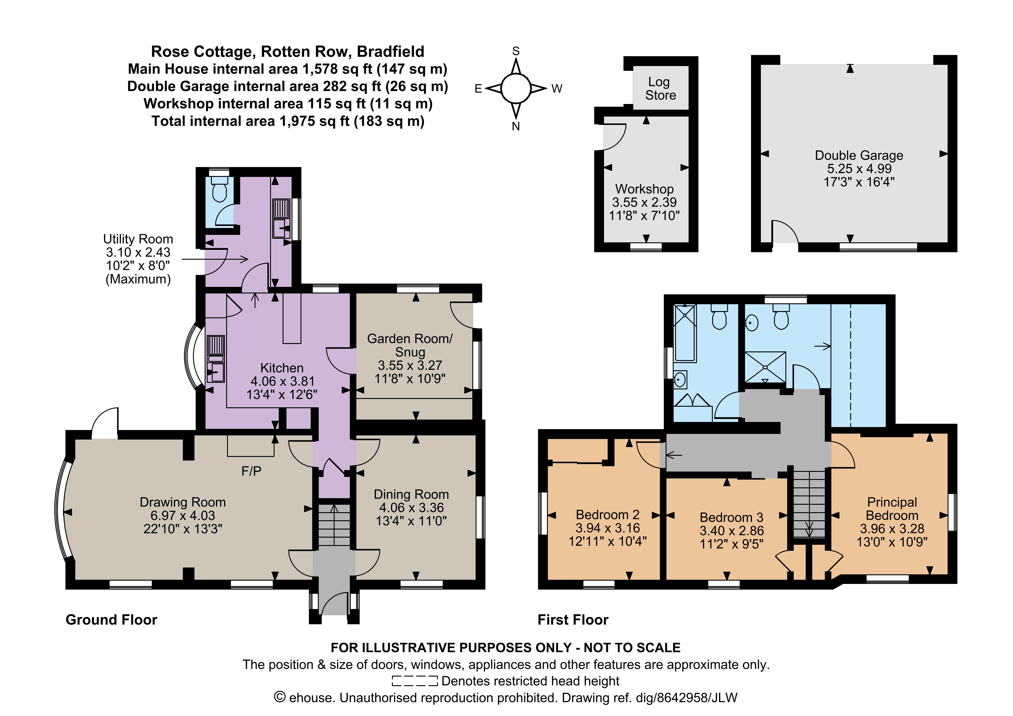 Rose Cottage,, Rotten Row, Berkshire floorplan