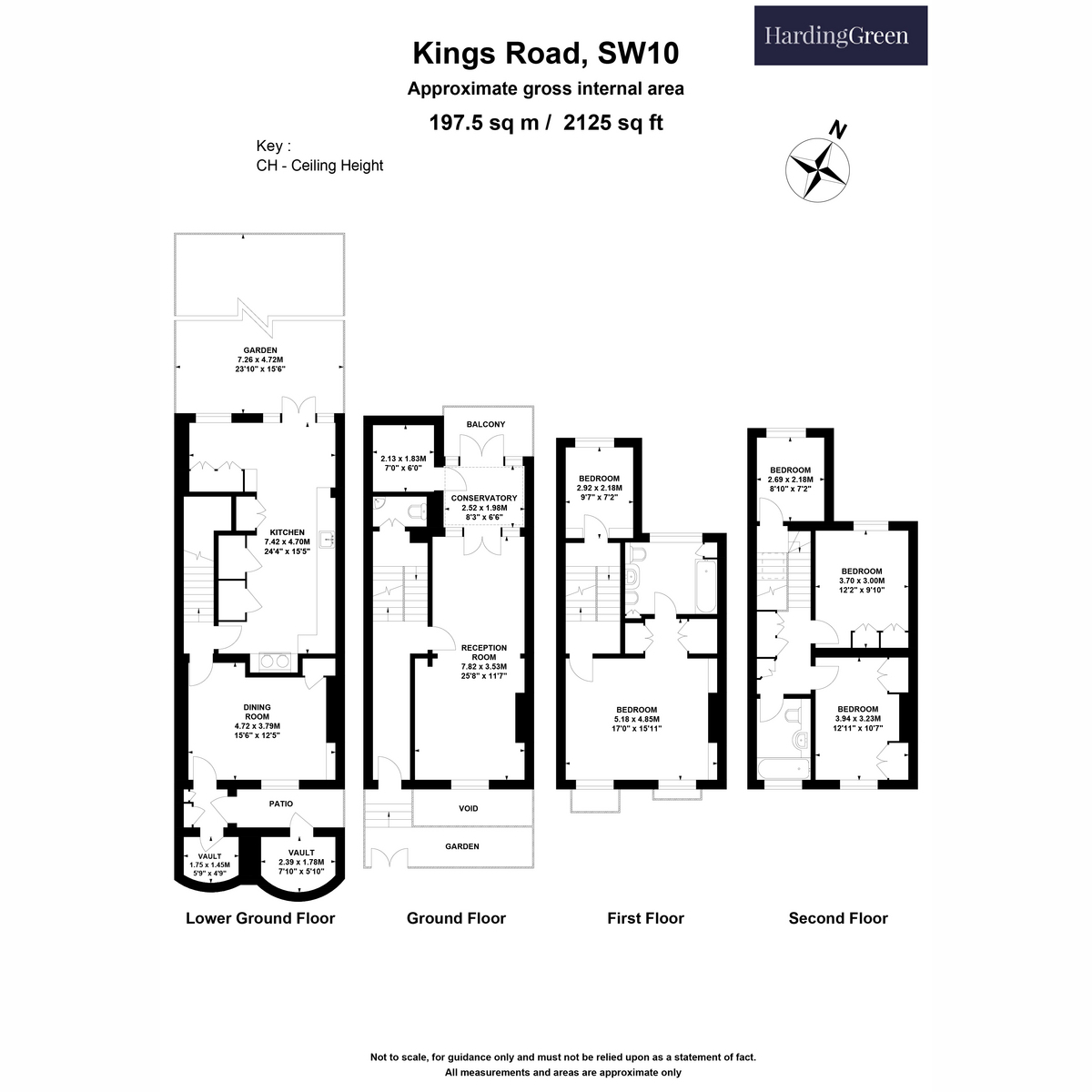 462, Kings Road, London floorplan
