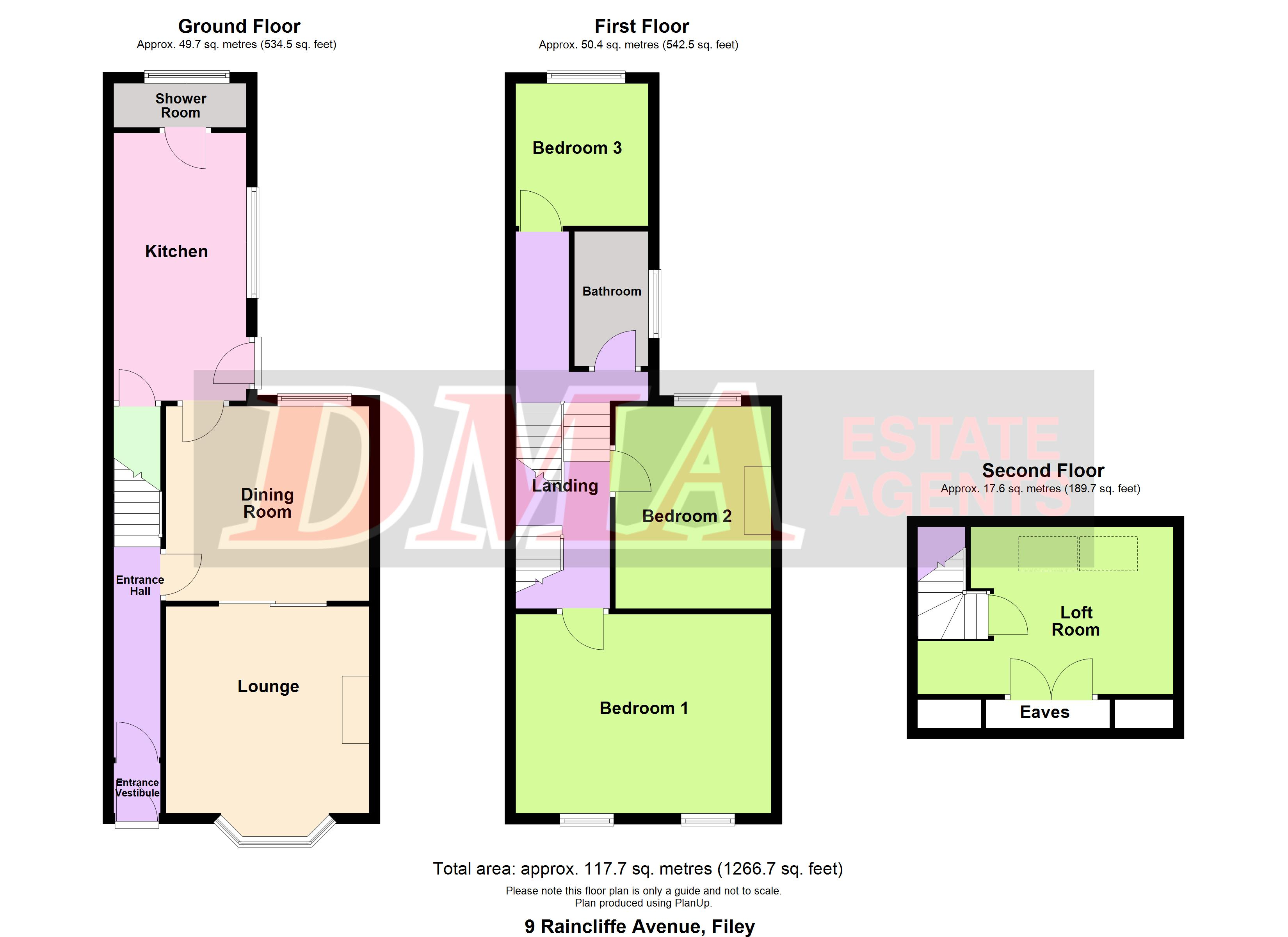 9, Raincliffe Avenue, Filey floorplan