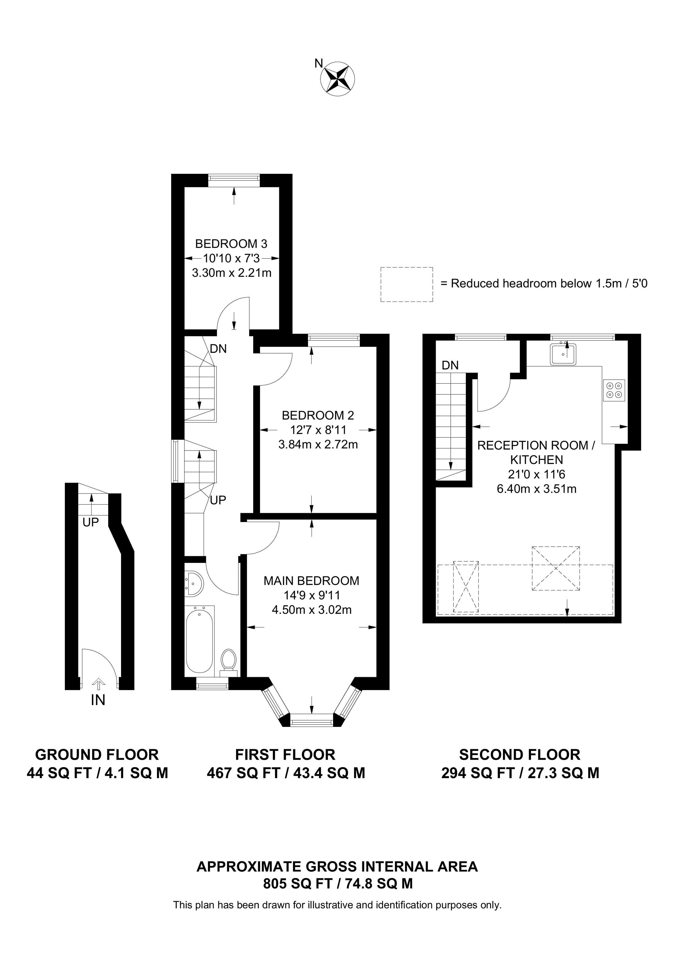 Wells House Road NW10, North Acton, London,, 3 bedroom property to rent