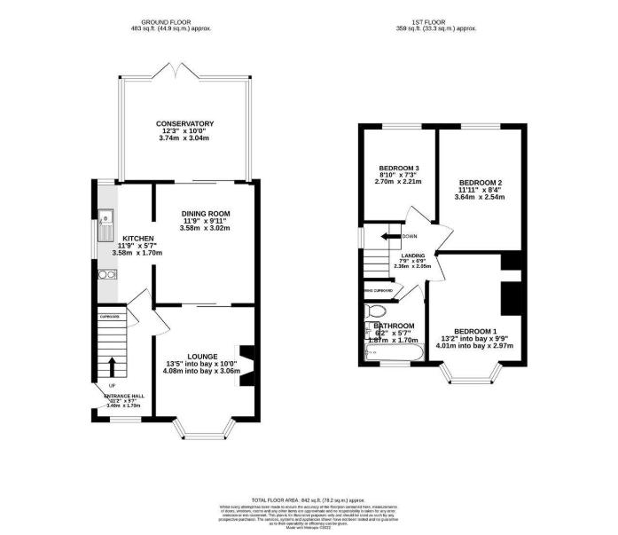 Kingshill Park, Gloucestershire floorplan
