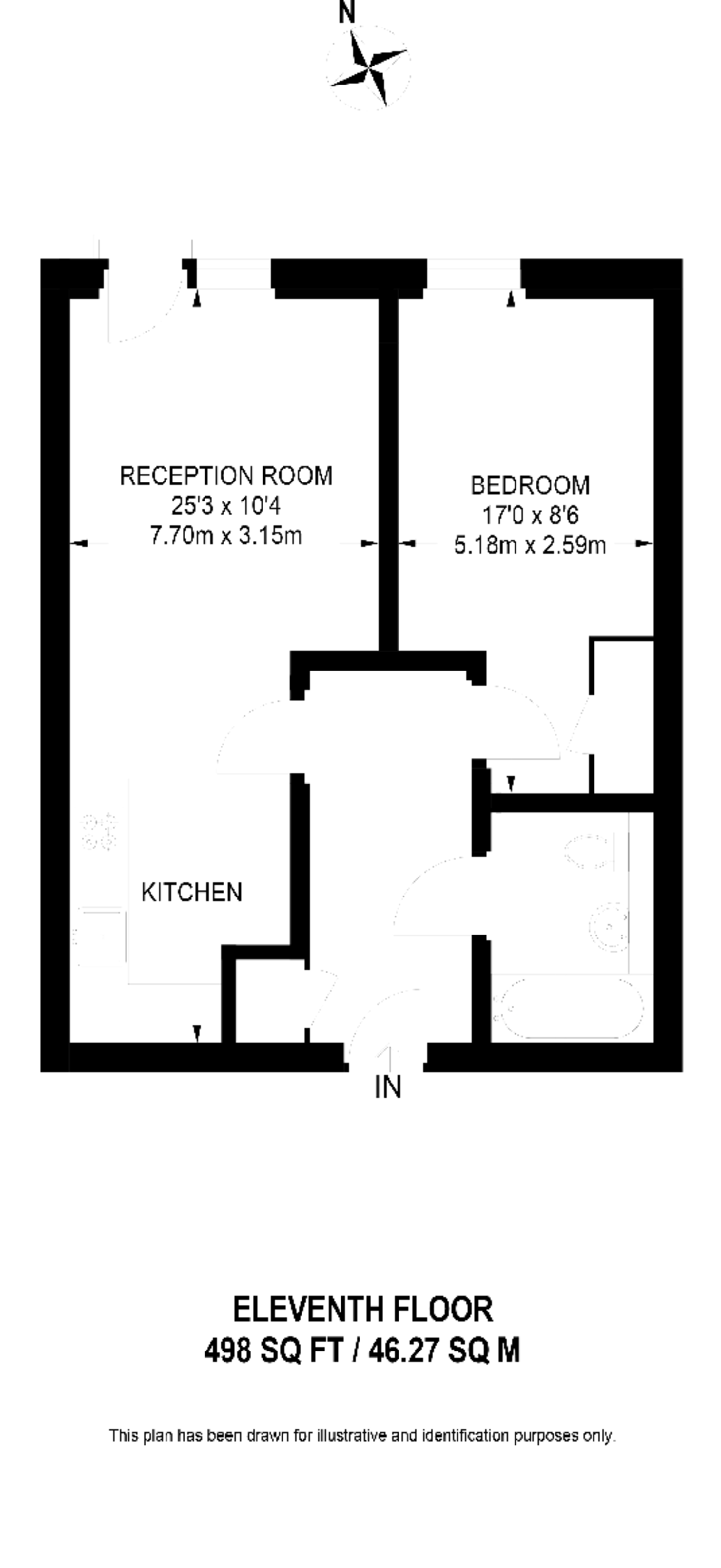 Grosvenor Waterside, Pimlico floorplan