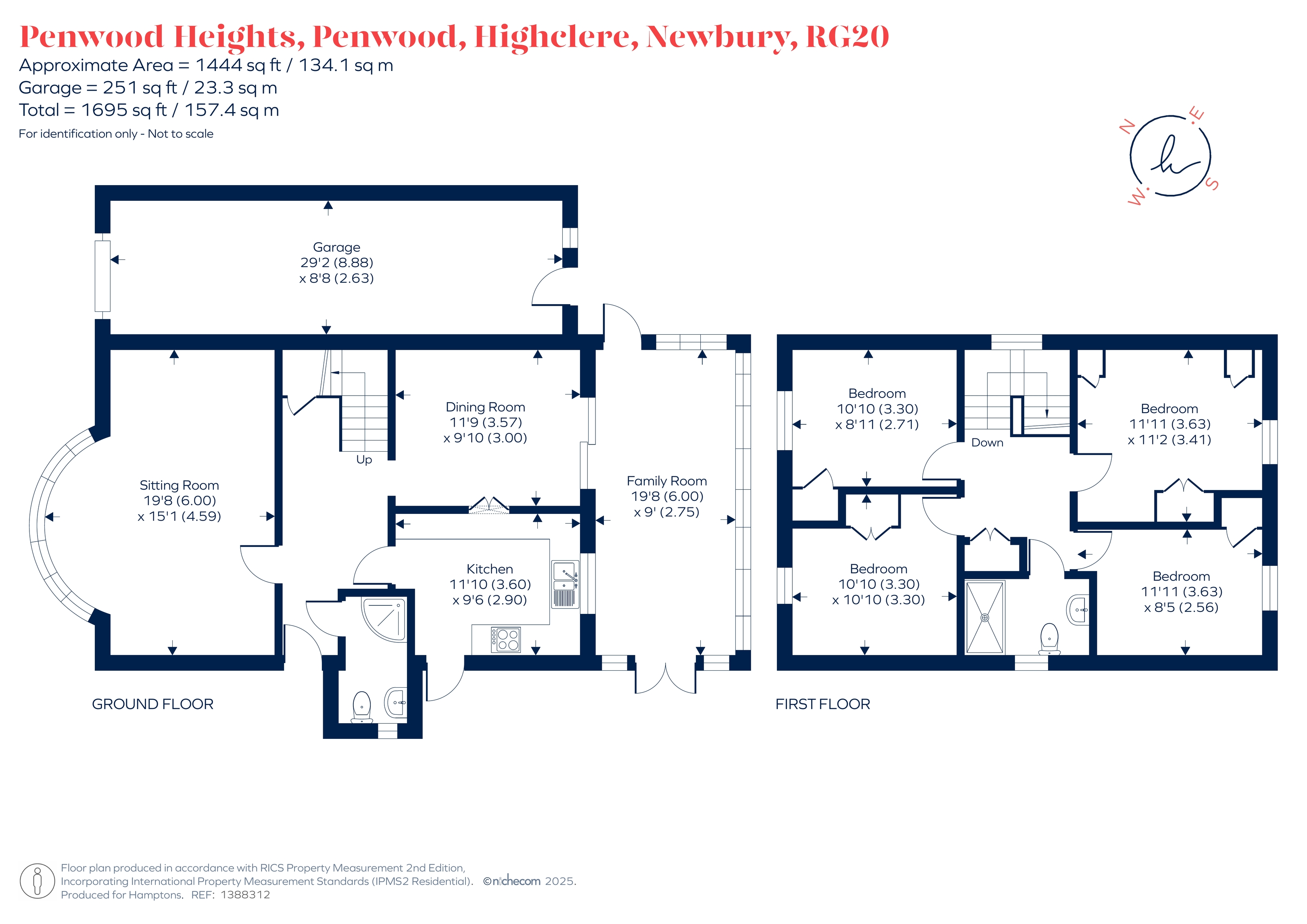 53, Penwood Heights, Newbury floorplan