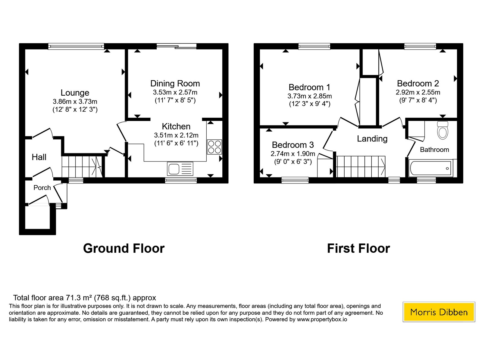 9, Burley Close, Eastleigh floorplan