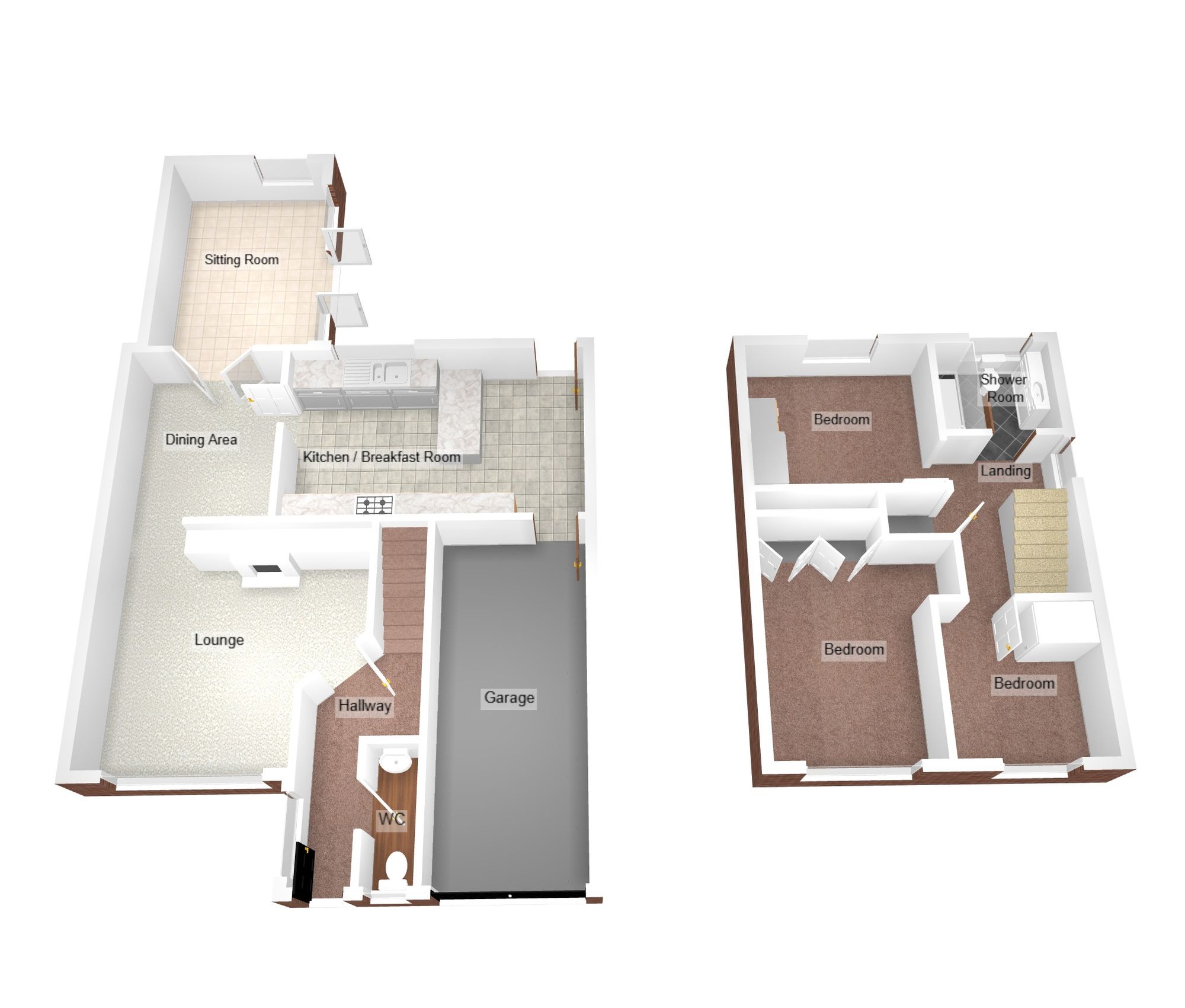 7 Maes Bryn, Bridgend floorplan