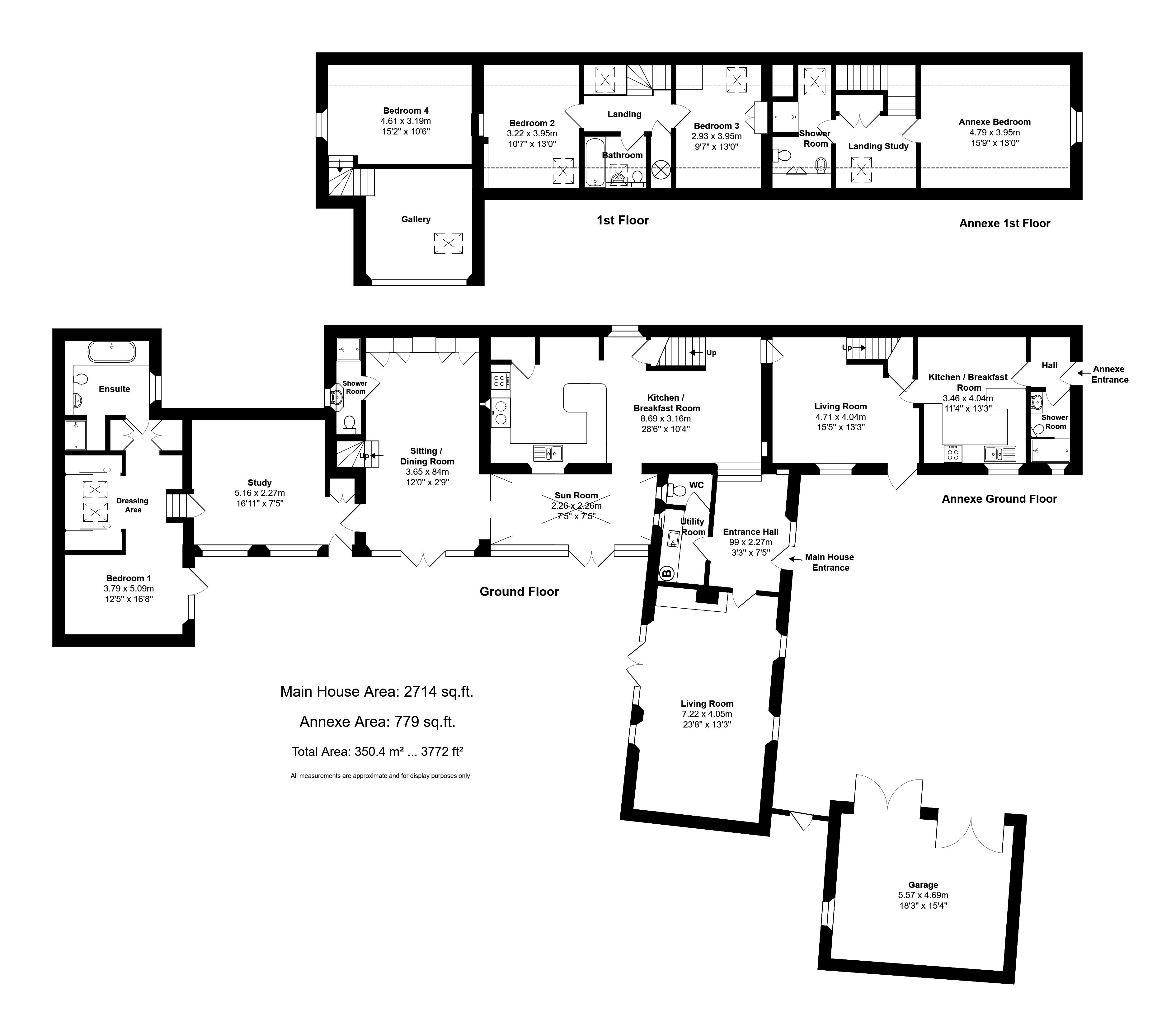 5 bed barn conversion for sale in Ashes Lane, Kington Langley