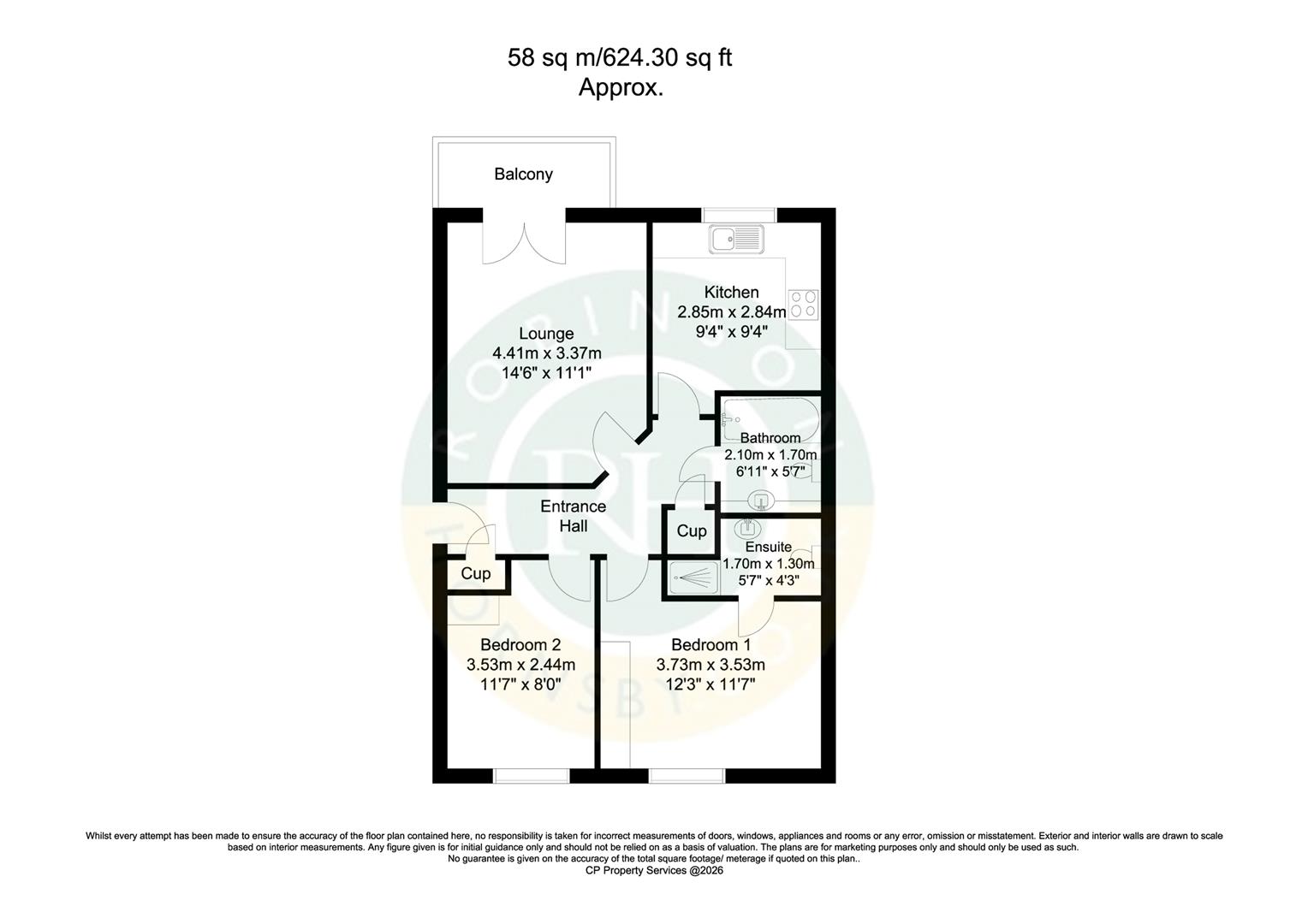 24, Sargeson Road, Doncaster floorplan
