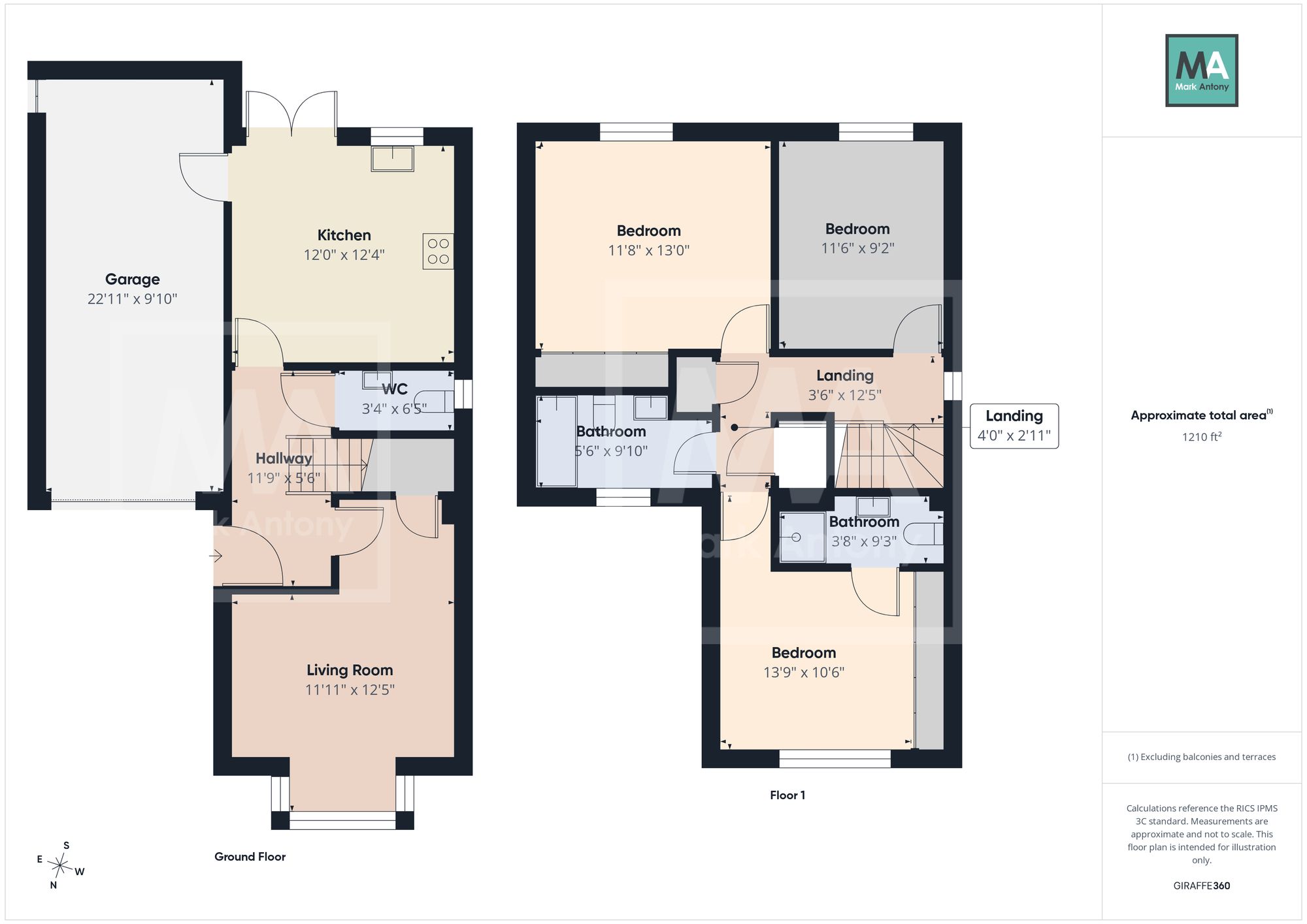19 Lakenheath Crescent, Warrington floorplan