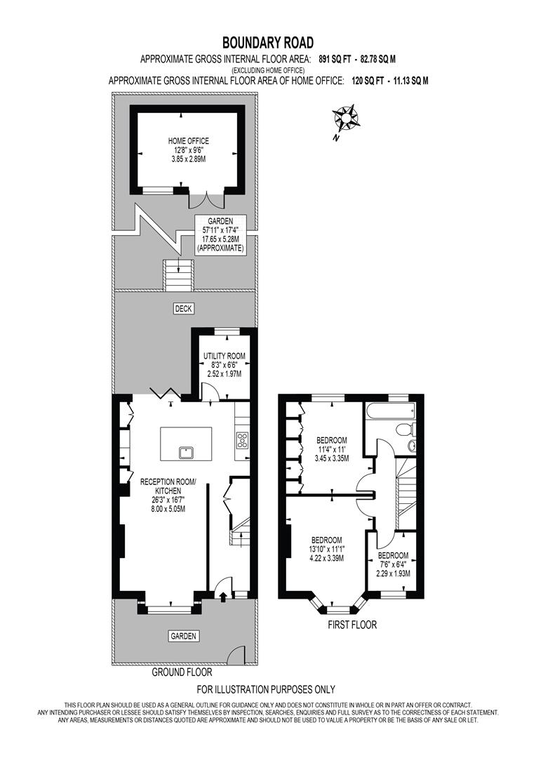 164, Boundary Road, Colliers Wood floorplan