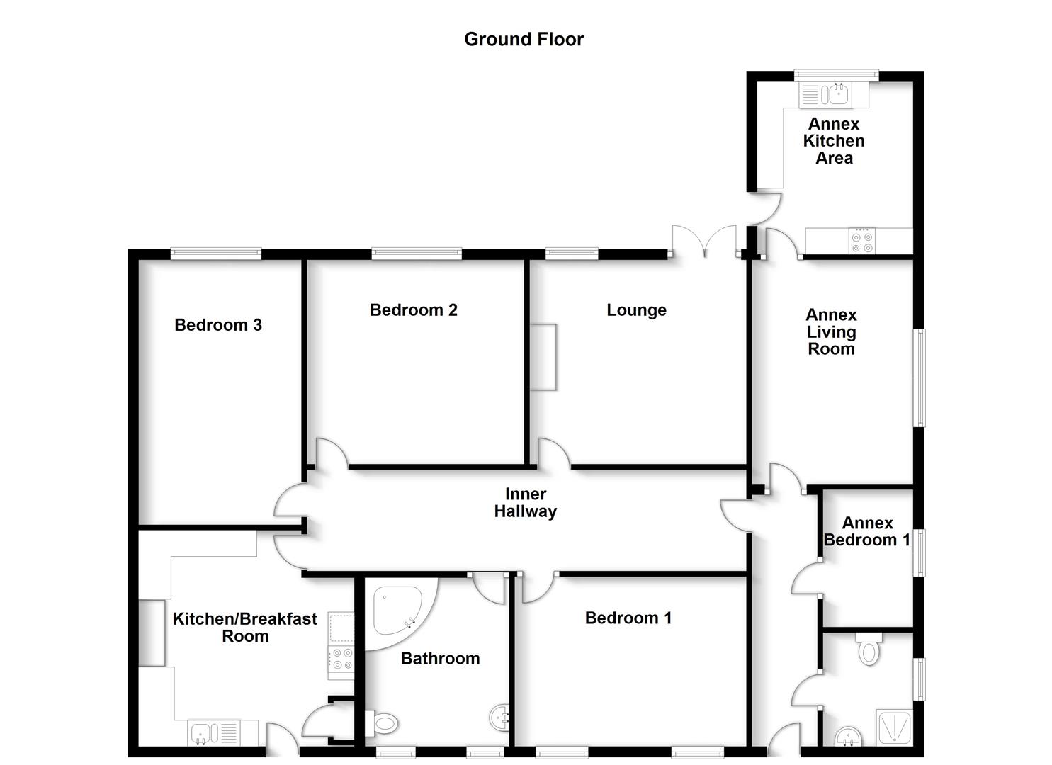 3 Bedrooms Semi-detached bungalow for sale in Earlesfield Lane, Grantham NG31