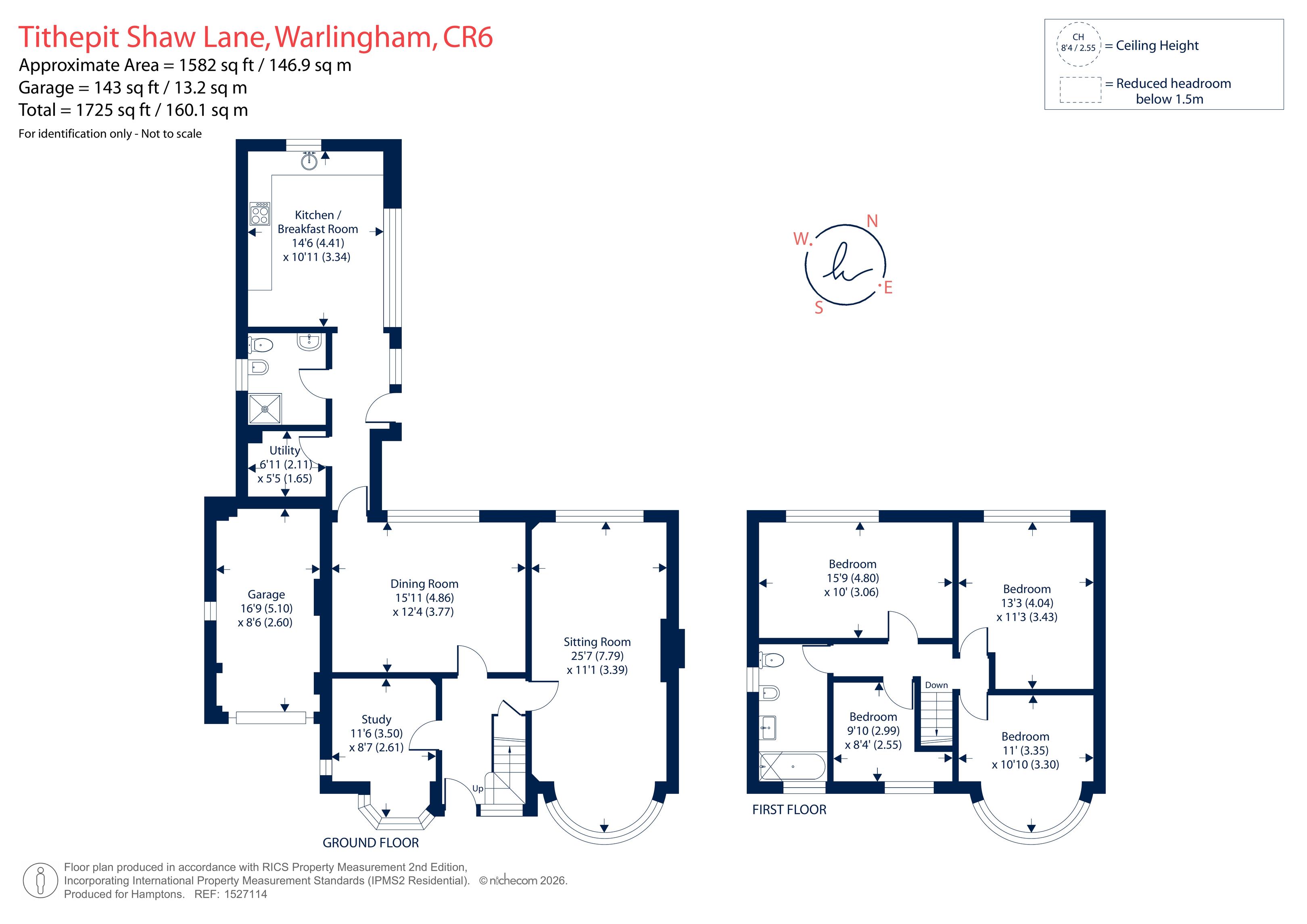 39, Tithepit Shaw Lane, Warlingham floorplan
