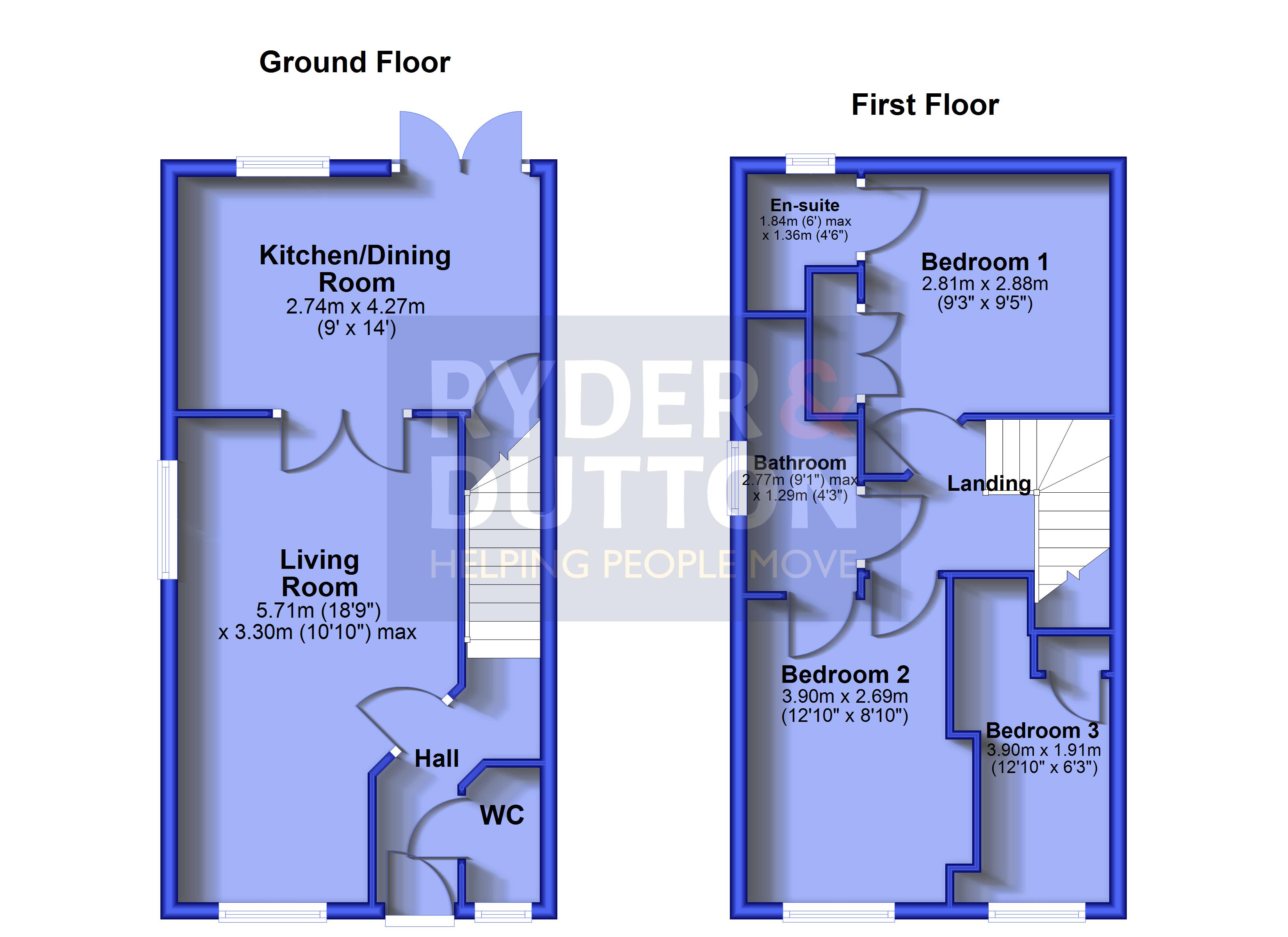 83a, Arthur Street, Huddersfield floorplan