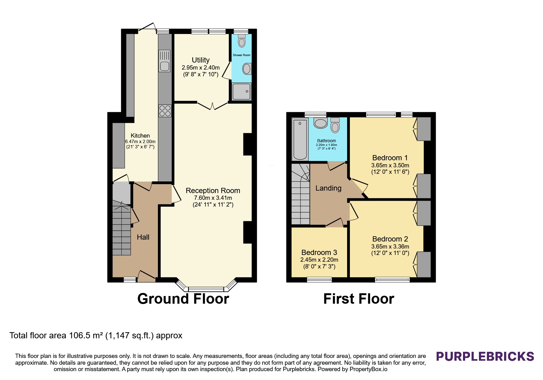 190, Sandford Road, London floorplan
