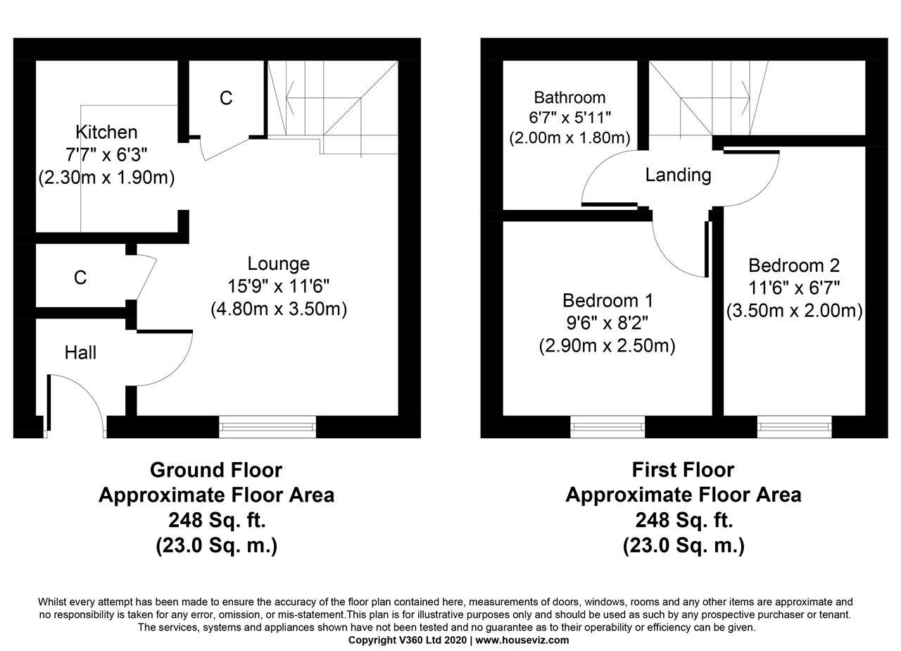 9, Cow & Hare Passage, St Ives floorplan