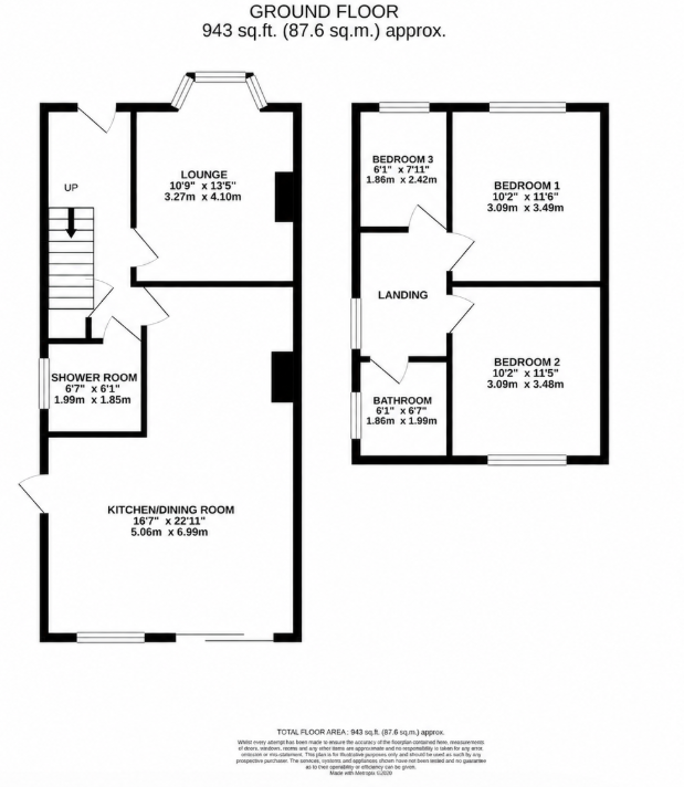 60, Rowanfield Road, Gloucestershire floorplan