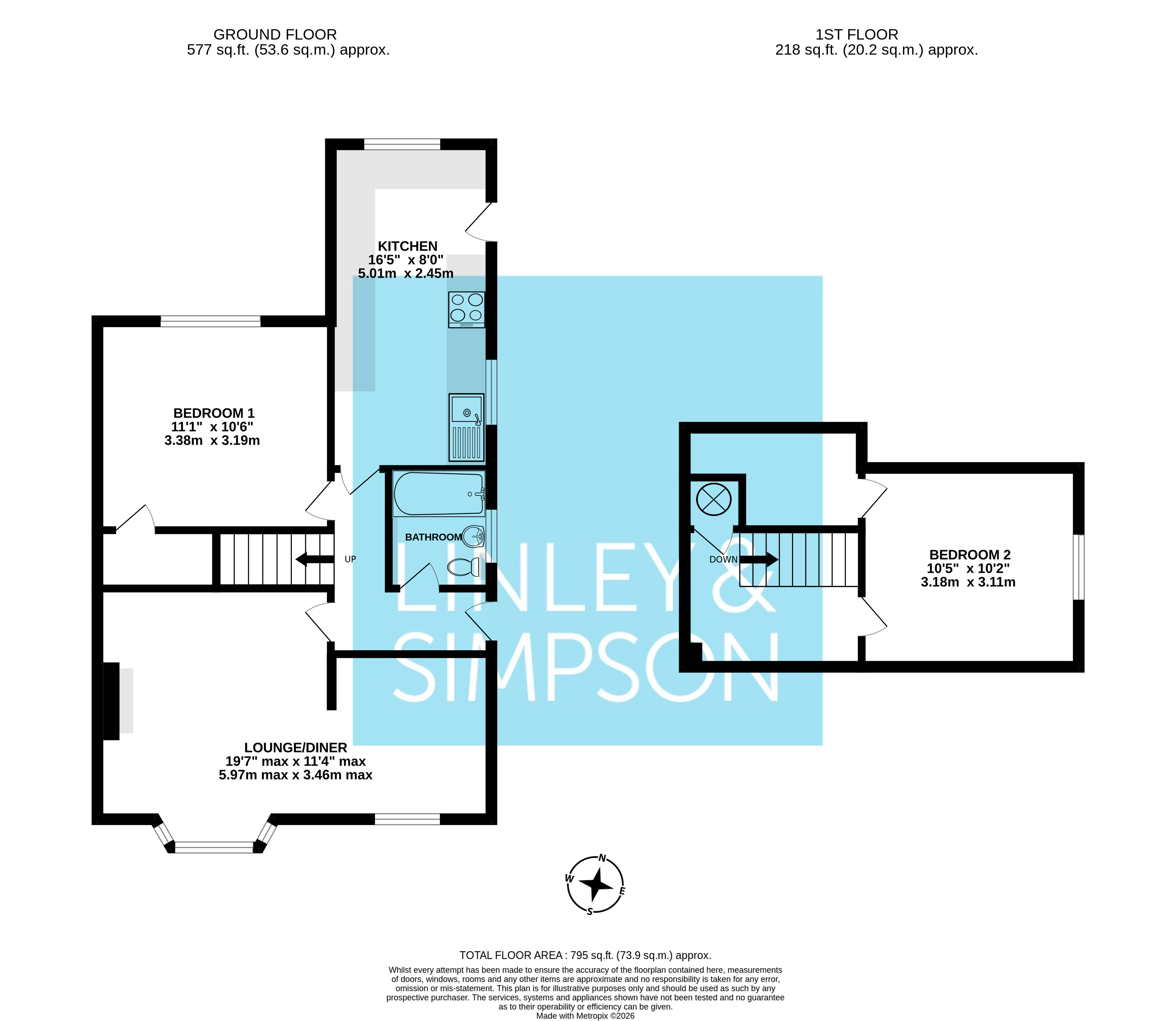 Whitethorn Close, York floorplan