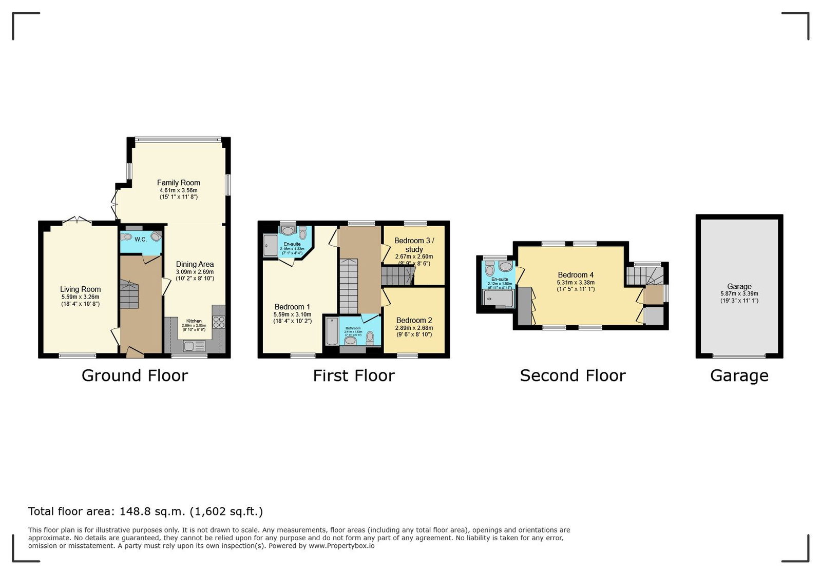 6, Farmers Way, Leicester floorplan