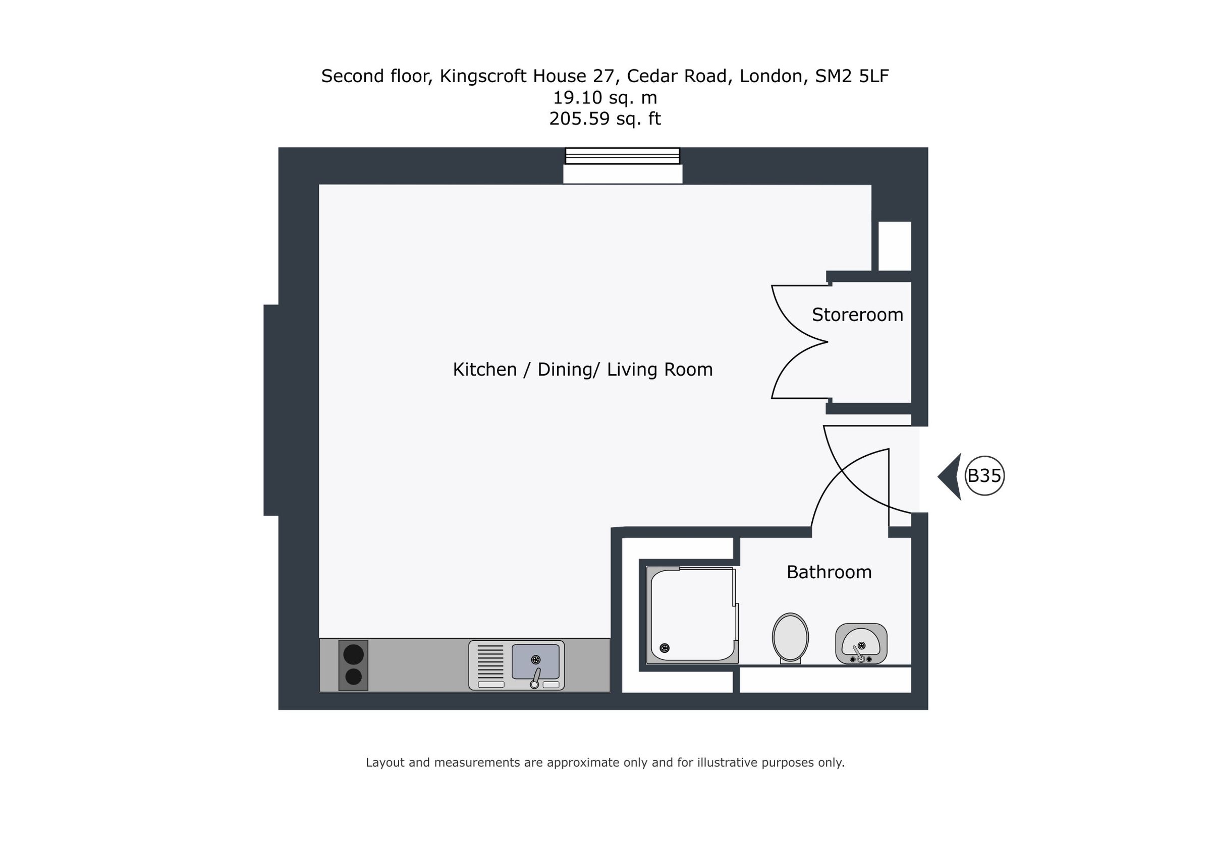 27 Cedar Road 27 Cedar Road, London floorplan