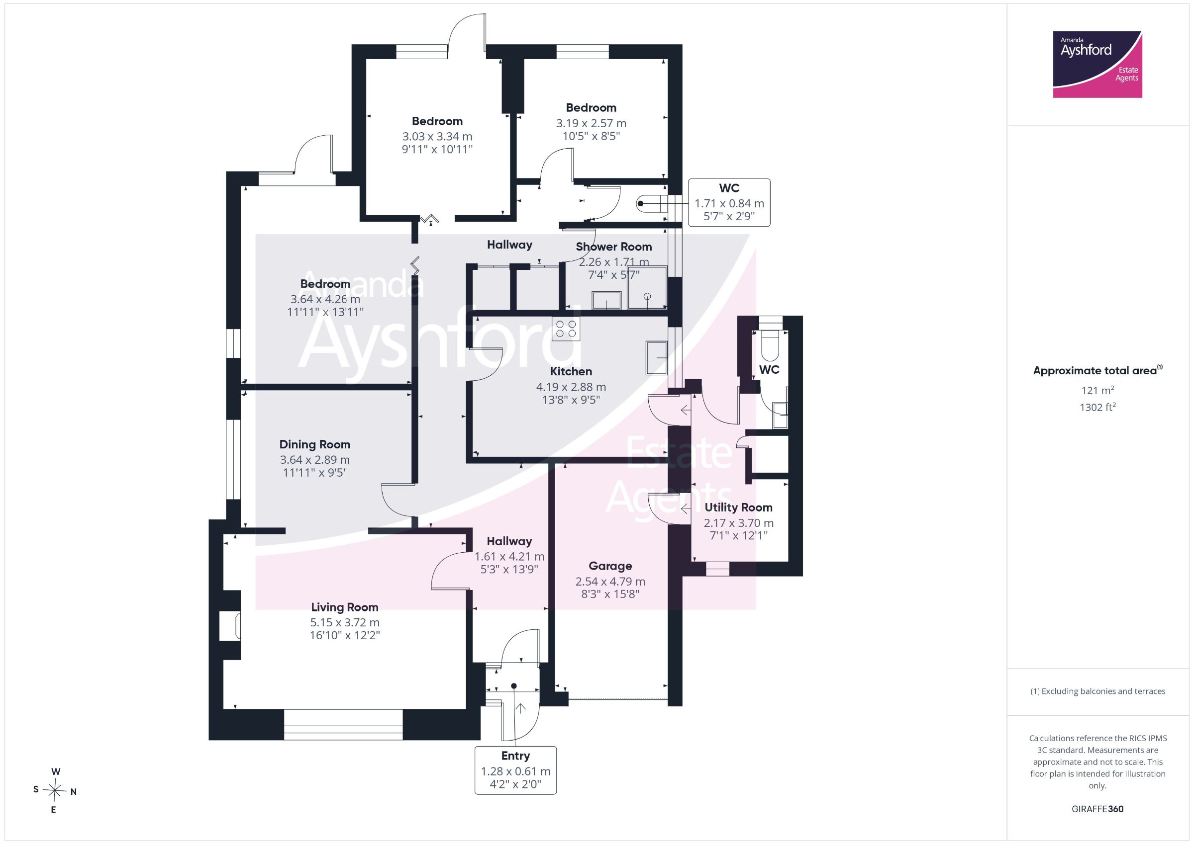 20 Horseshoe Bend, Paignton floorplan