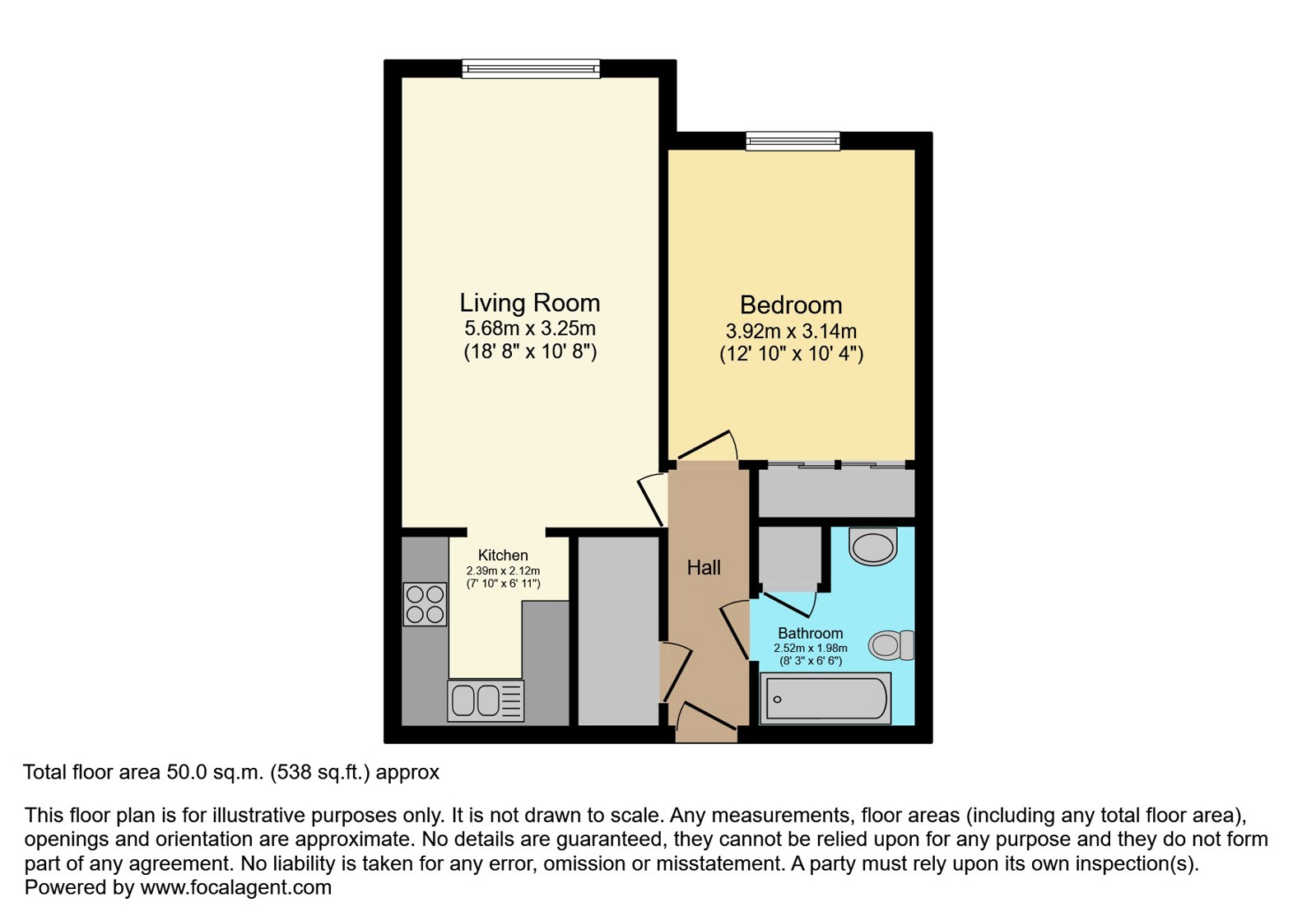 26, Sandringham Lodge, Crescent West floorplan