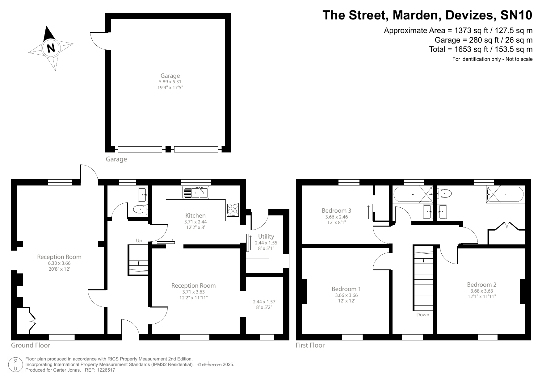 Hawthorn Farmhouse, 62, The Street, Devizes floorplan