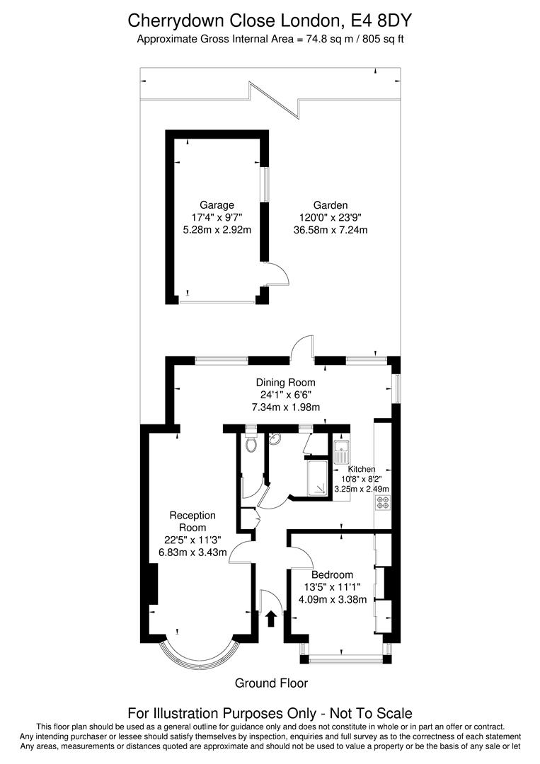 49, Cherrydown Close, London floorplan